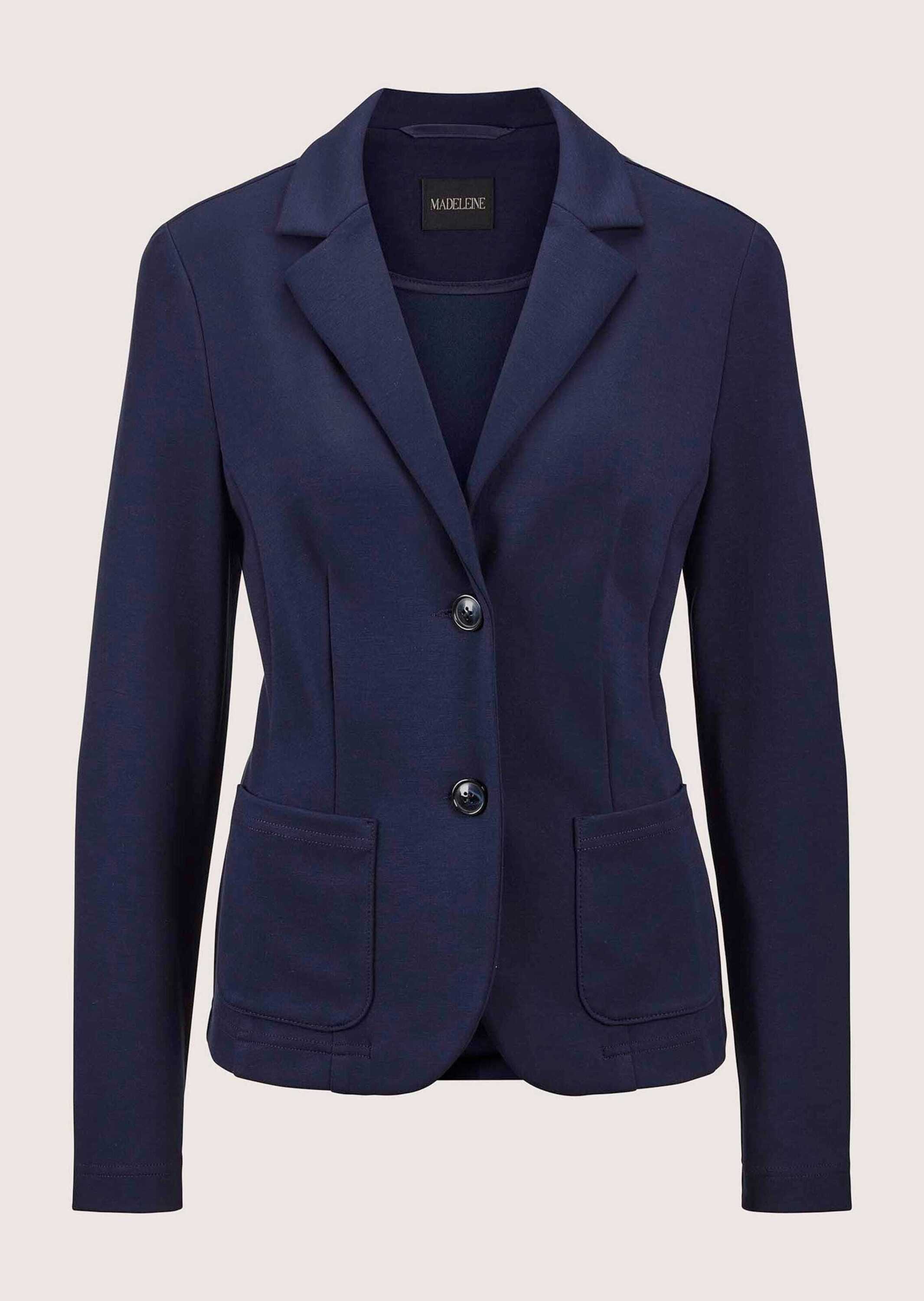 MADELEINE Jerseyblazer "Blazer Jersey-Blazer mit Reverskragen"