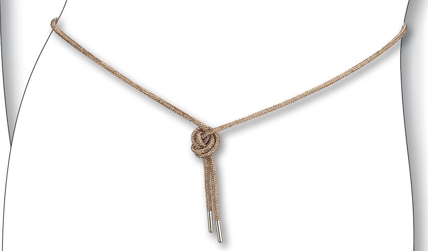 BERND GÖTZ Damen Hüftgürtel "Hüftgürtel mit changierender reflektierender Oberfläche"gold, Kunstfaser, Gürtel