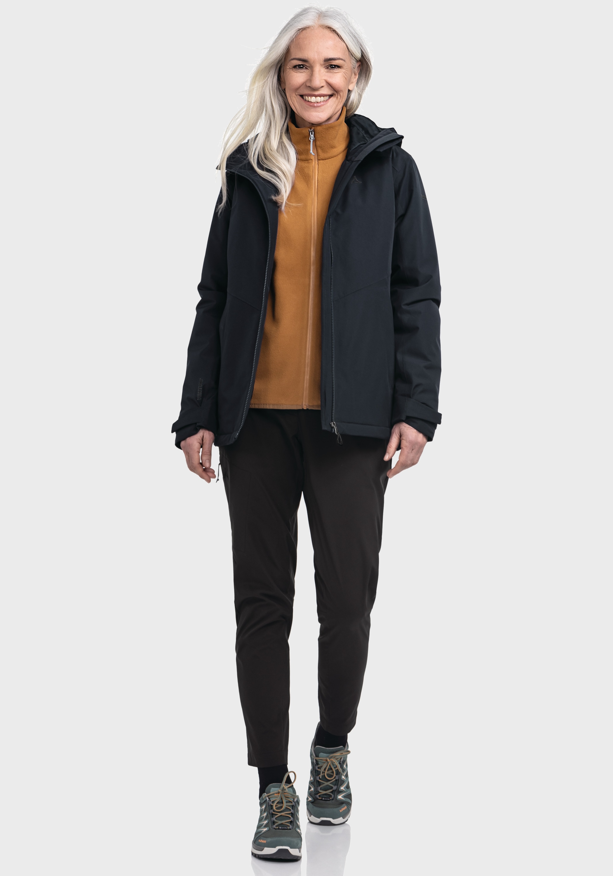 Schöffel Outdoorjacke »Hiking Ins Jacket Style Wildkar WMS«, mit Kapuze