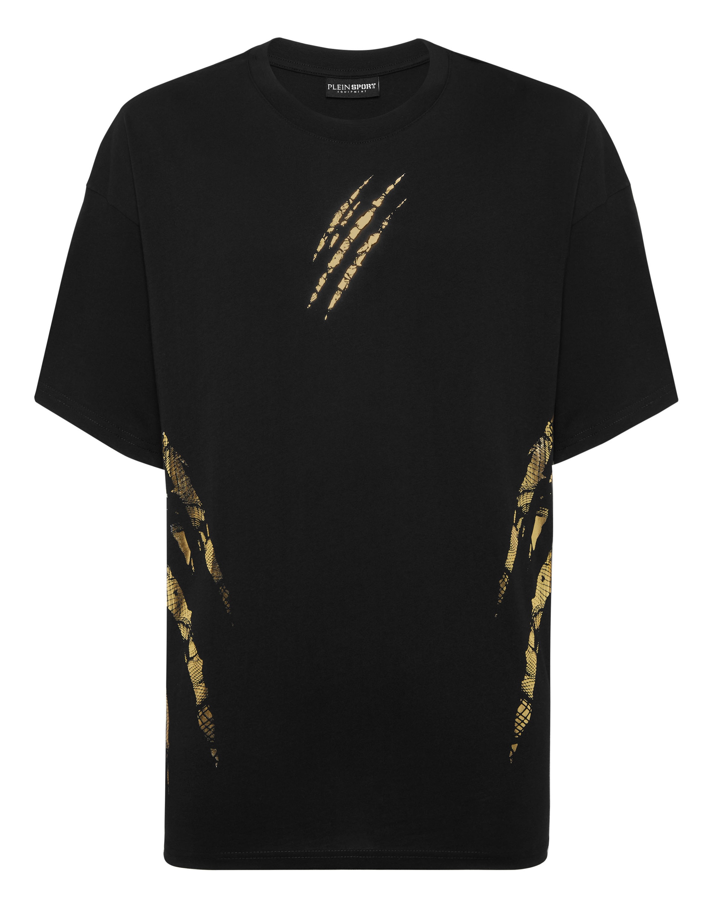 PLEIN SPORT T-Shirt »Cotton Round Neck T-Shirt Body Lines«