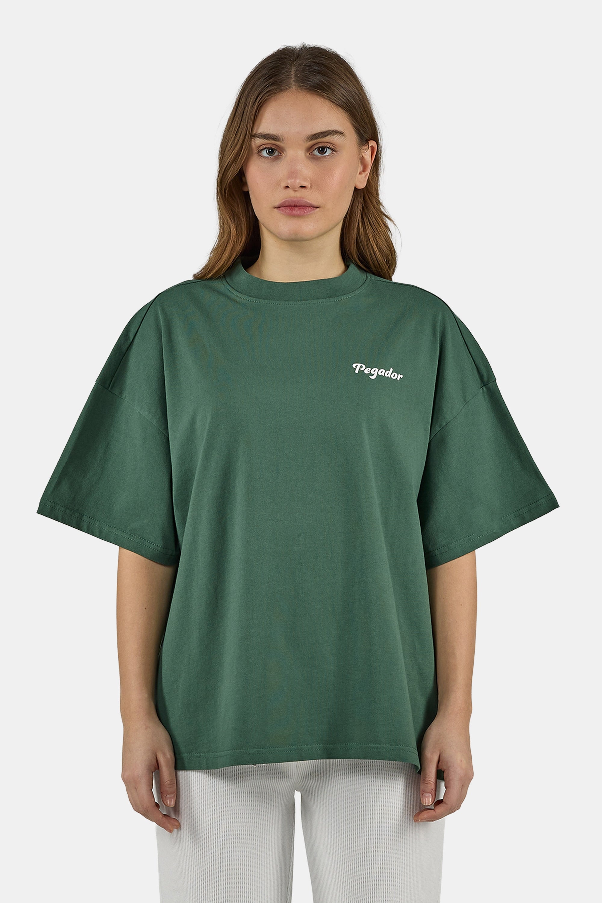 PEGADOR T-Shirt "Brielle Heavy Oversized Tee" Baumwolle, oversize günstig online kaufen