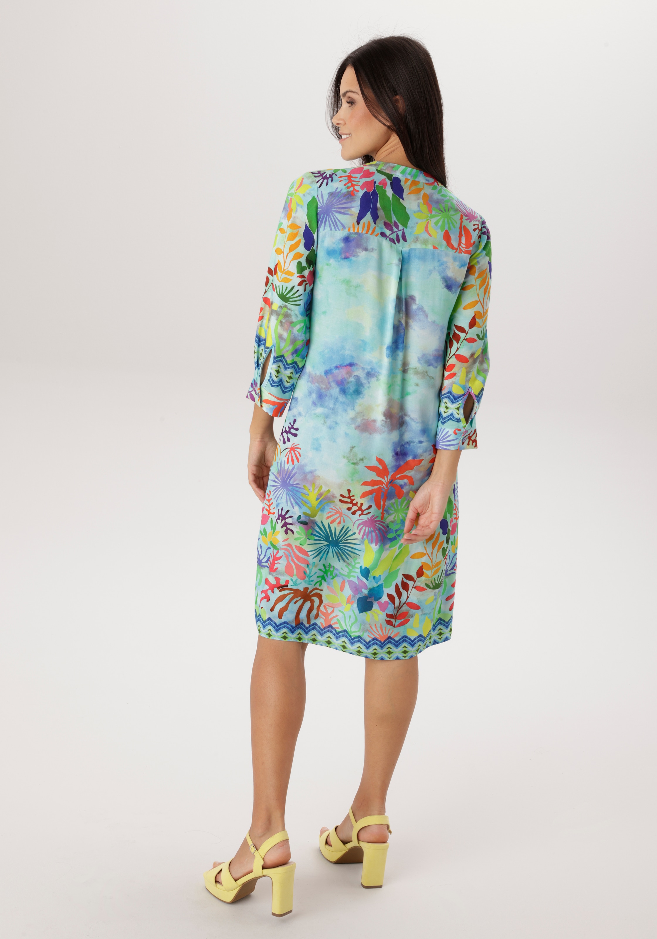 Aniston SELECTED Blusenkleid mit bunter, maritimer Musterung - NEUE KOLLEKTION