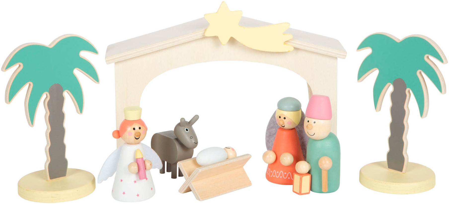 Small Foot Spielfigur »Spielset Krippe Weihnachtsgeschichte«