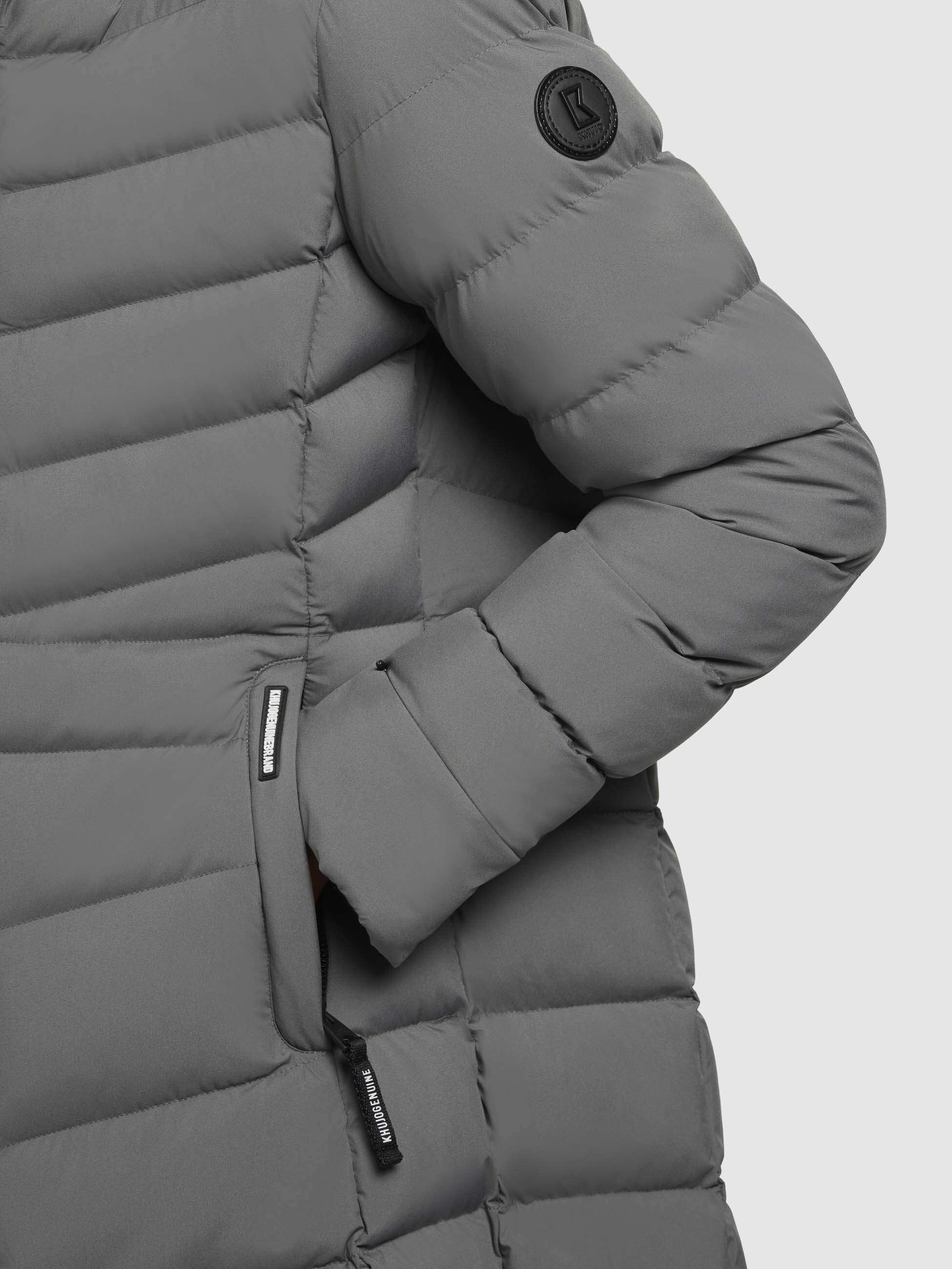 khujo Steppjacke »TUHANI4« mit Kapuze