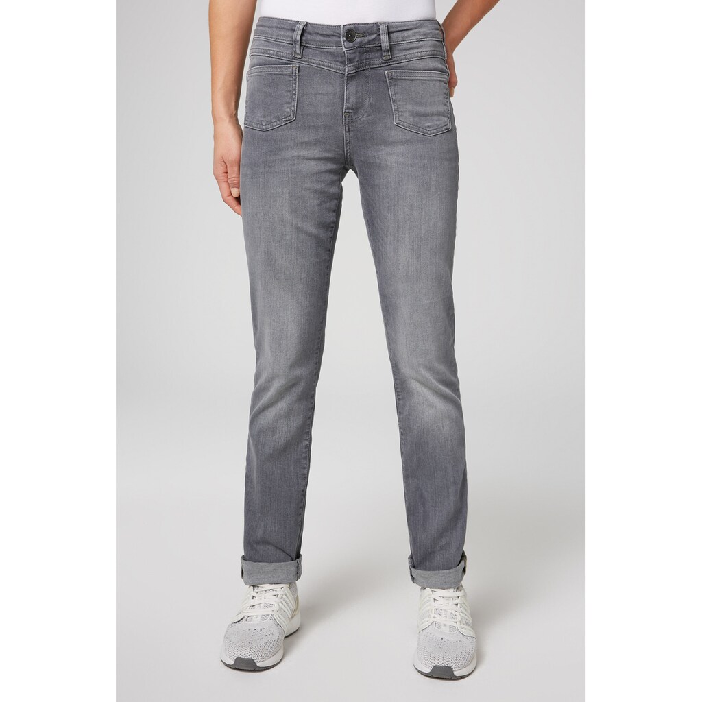 SOCCX Regular-fit-Jeans, mit Stretch-Anteil