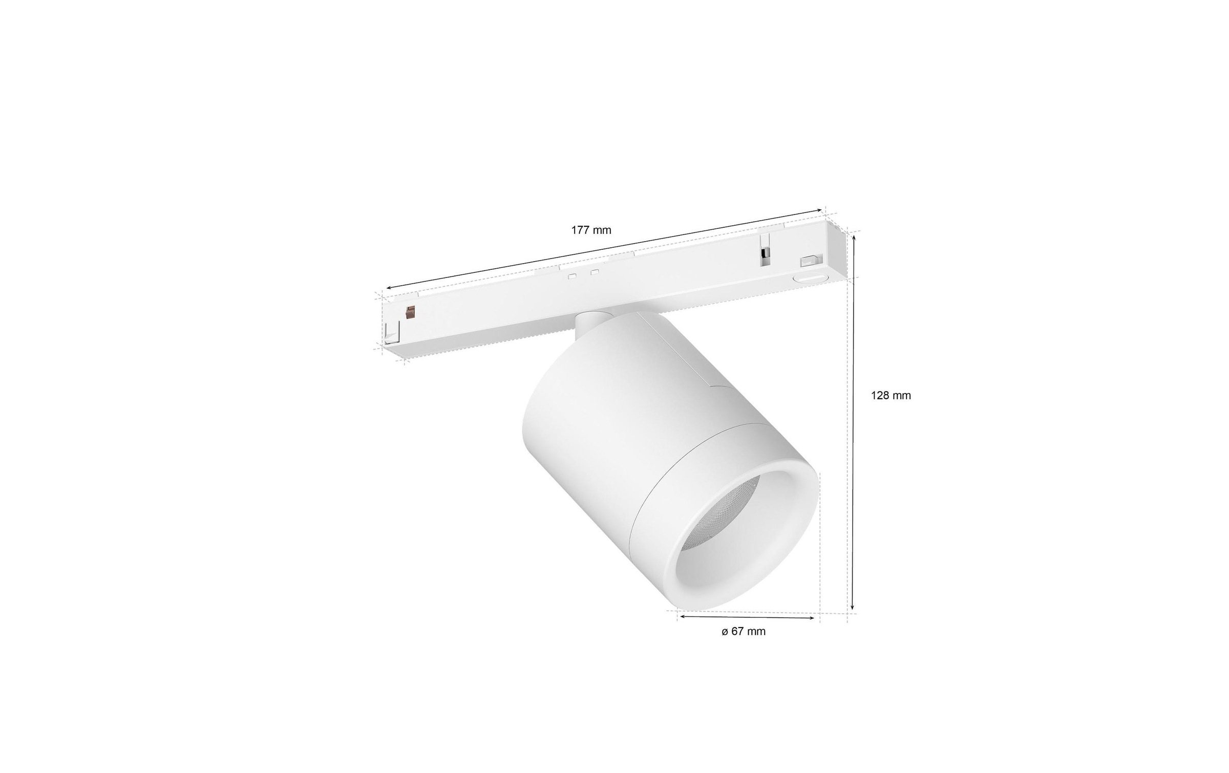 Philips Hue LED Wandleuchte »LED Schienenspot Perifo« RGB