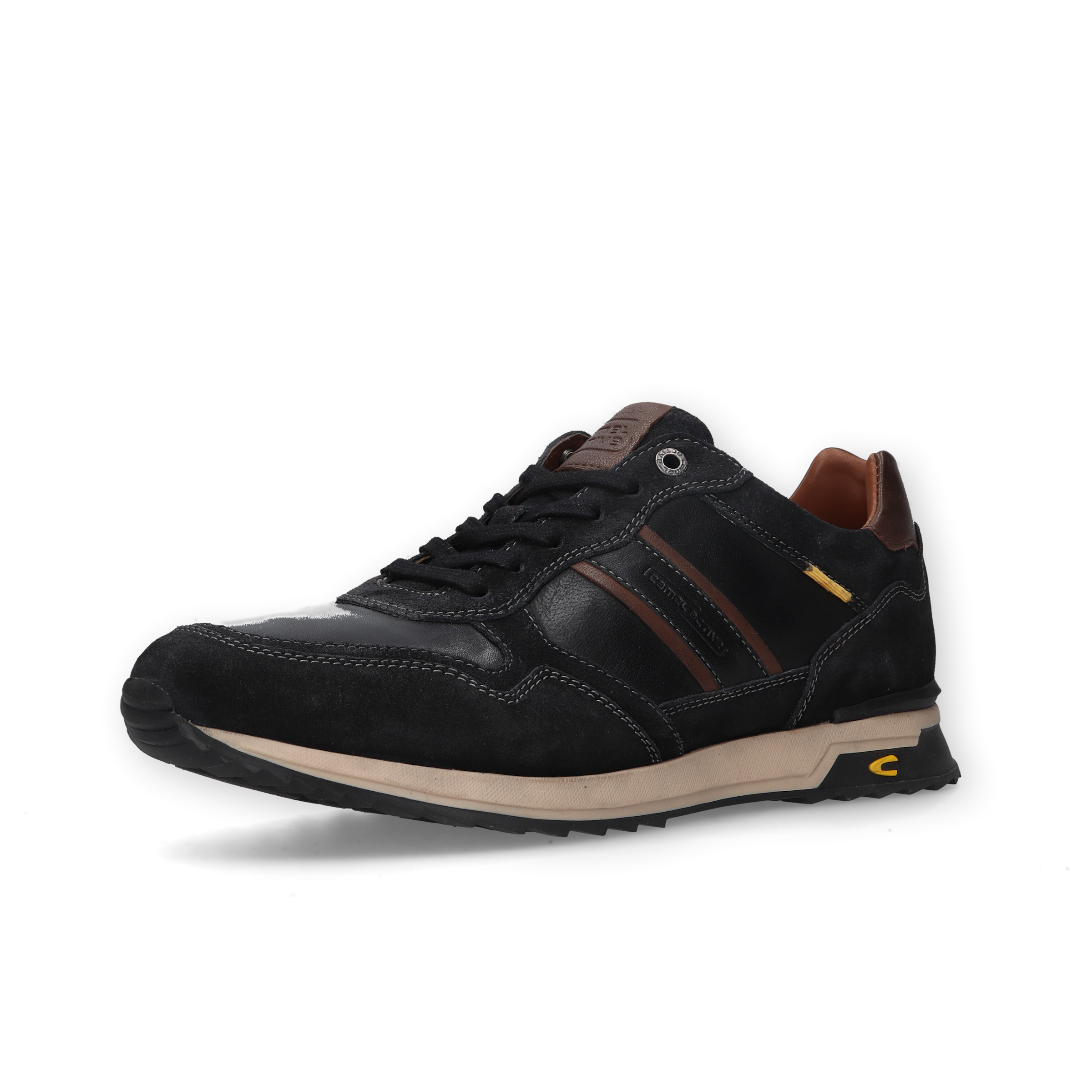 camel active Sneaker  Schnürschuh, Halbschuh, Business-Sneaker mit Logoschriftzug