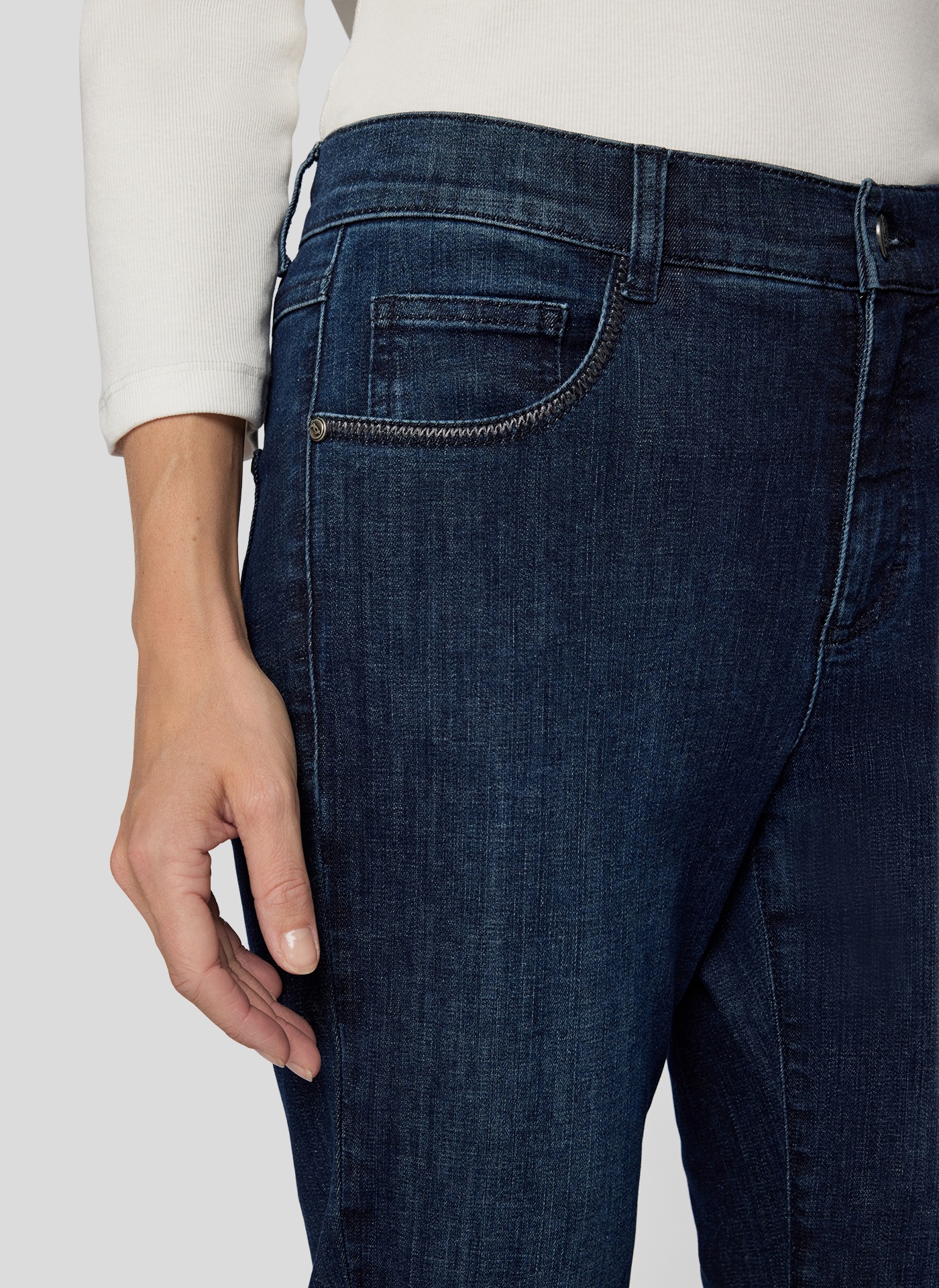 Rabe Jerseyhose »RABE 7/8-Jeans mit Umschlag«