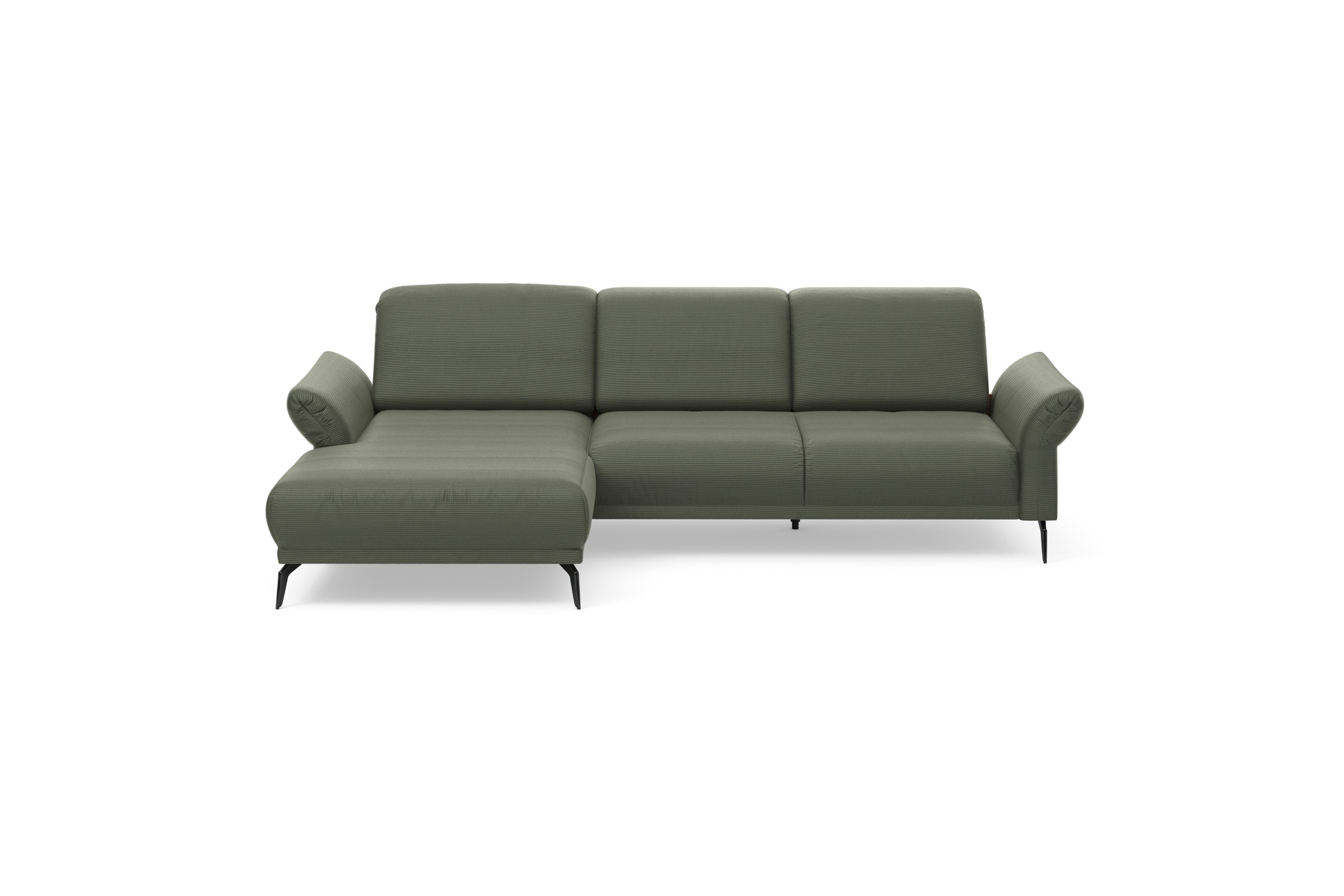 Home affaire Ecksofa "Coco L-Form" Sitztiefen-, Arm- und Kopfteilverstellun günstig online kaufen