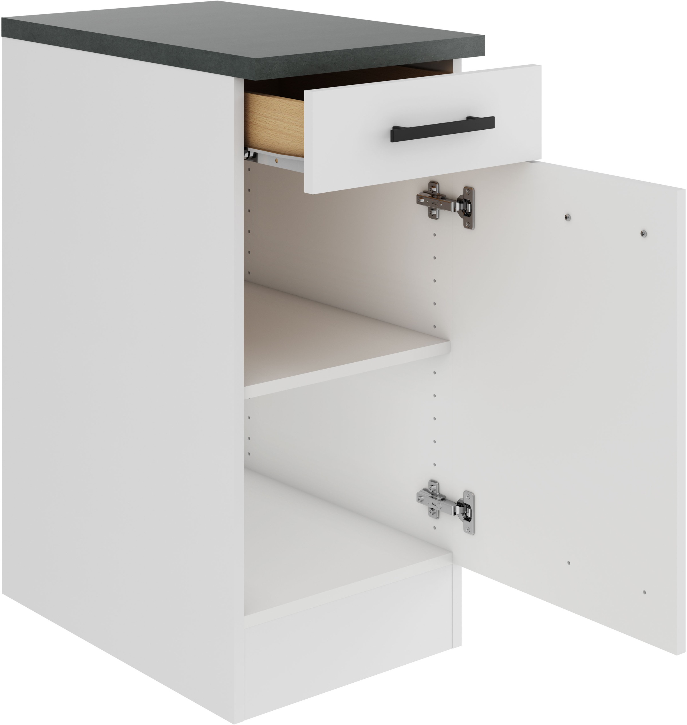 Thumbnail - OPTIFIT Unterschrank "Palma" Breite 40 cm, mit 1 Tür und 1 Schubkasten