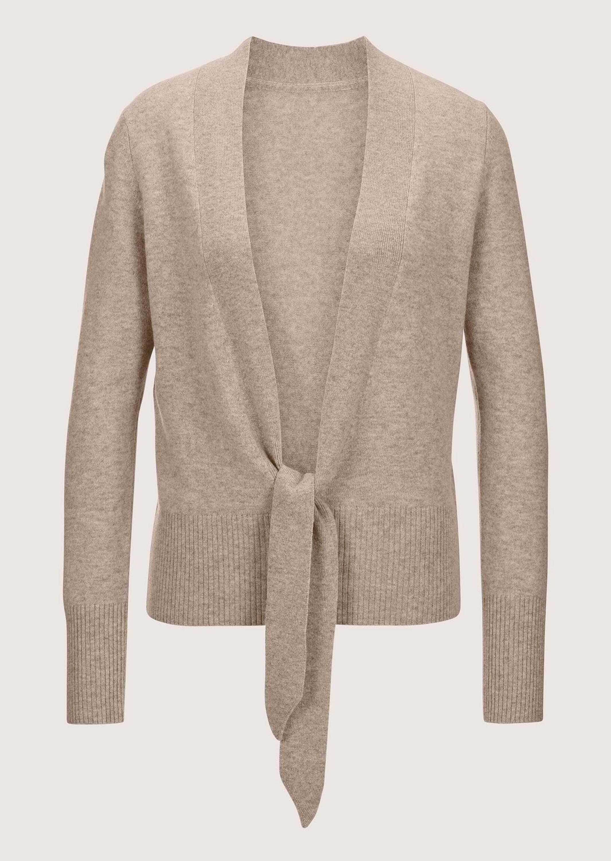 MADELEINE Strickjacke "Strickjacke Kaschmirstrickjacke mit V-Ausschnitt"
