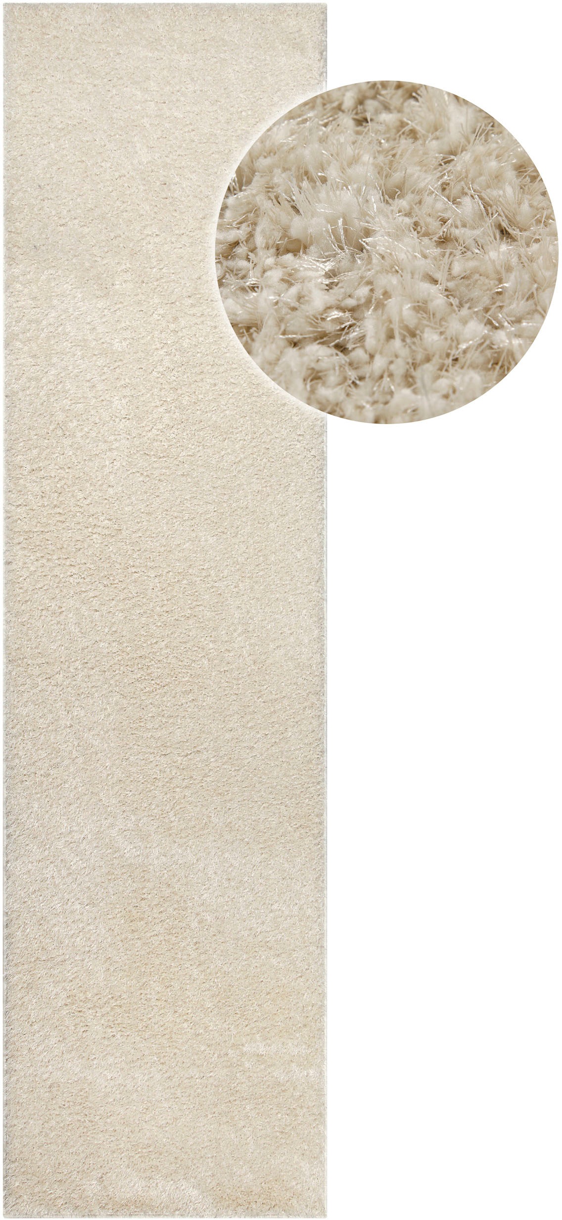 OTTO home Hochflor-Teppich "Nickolas, auch als Läufer erhältlich" rechtecki günstig online kaufen