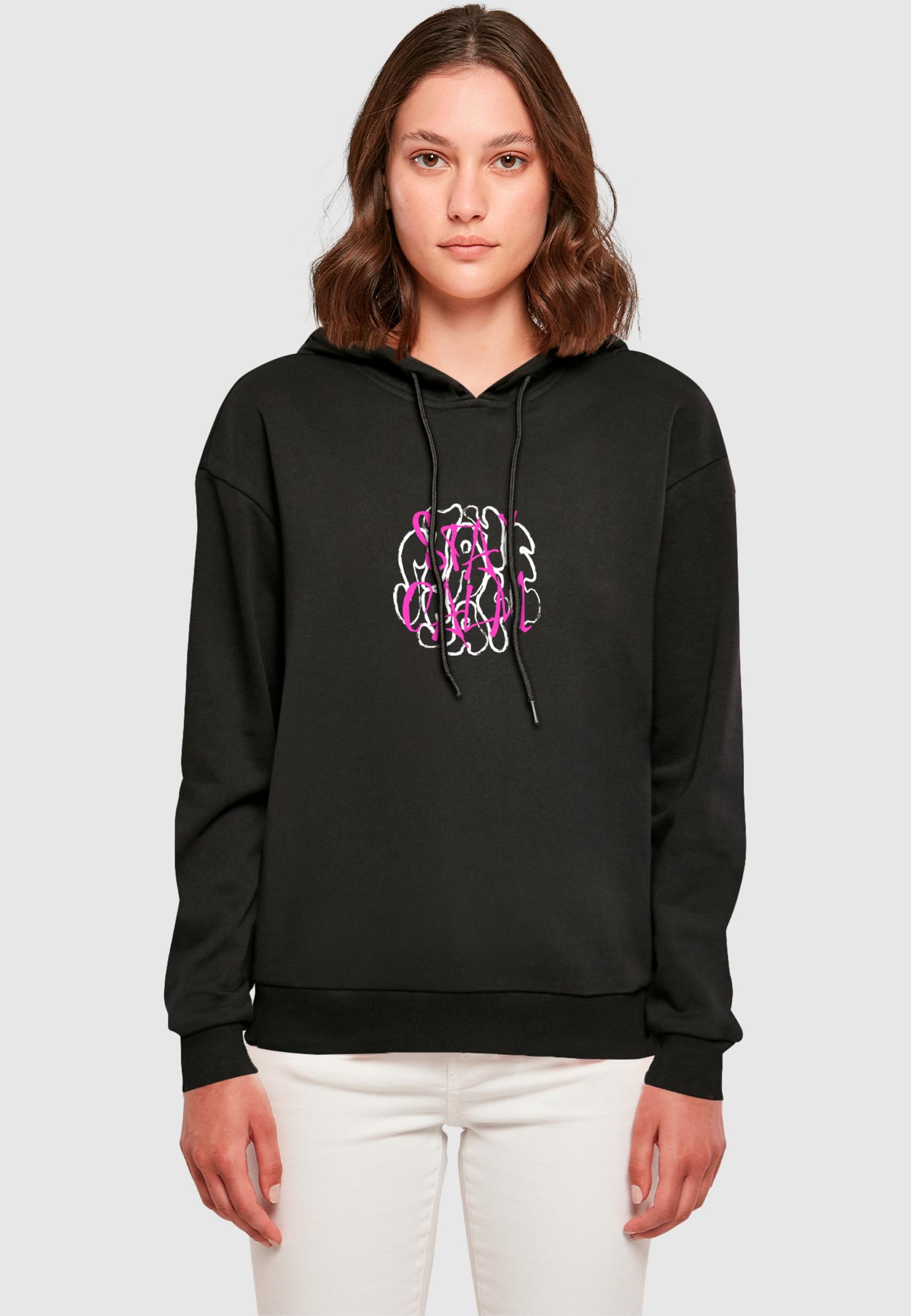 Merchcode Kapuzenpullover »Merchcode Ladies Wording - Stay Safe Everyday Hoody«, (1 tlg.)