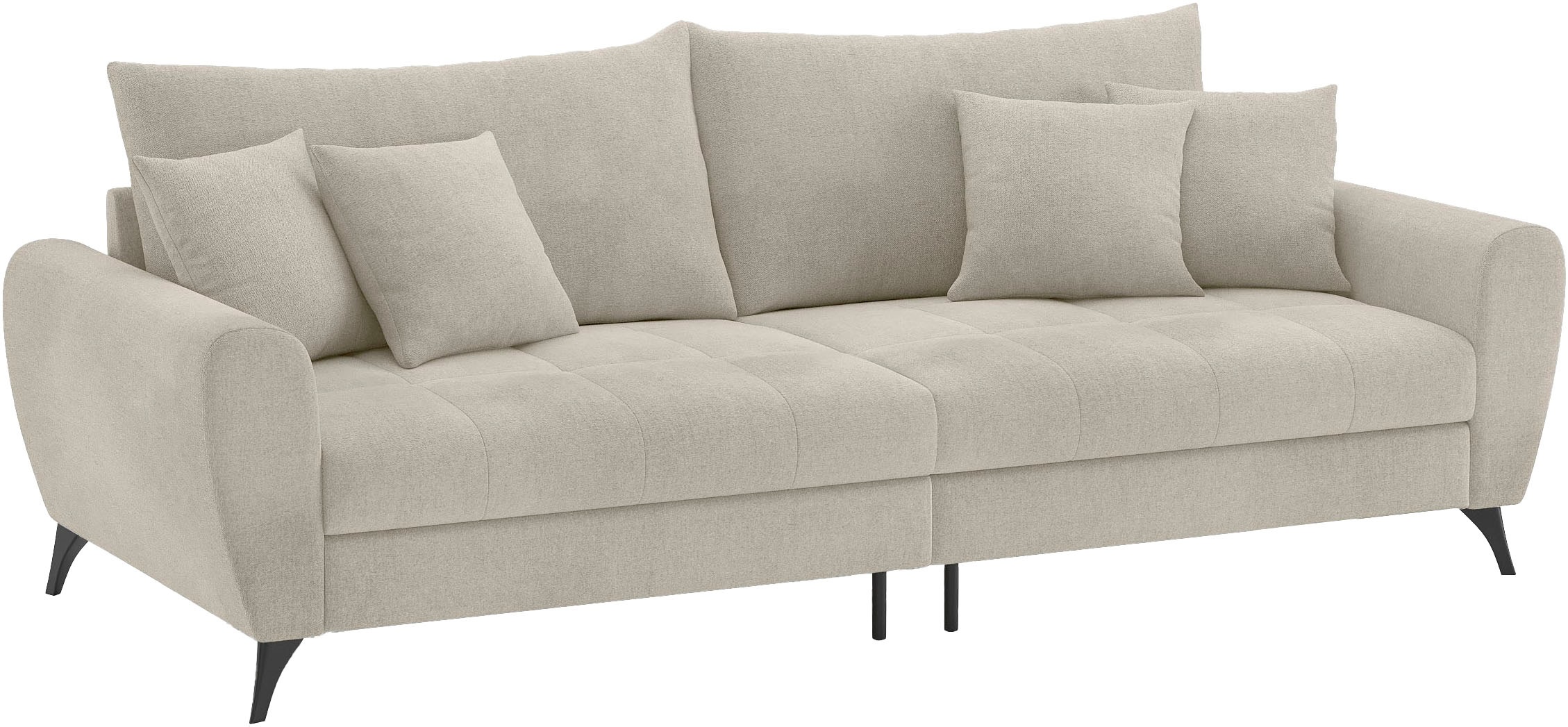 Home affaire Big-Sofa "Blackburn II", Mit Kaltschaumpolsterung bis 140 kg belastbar