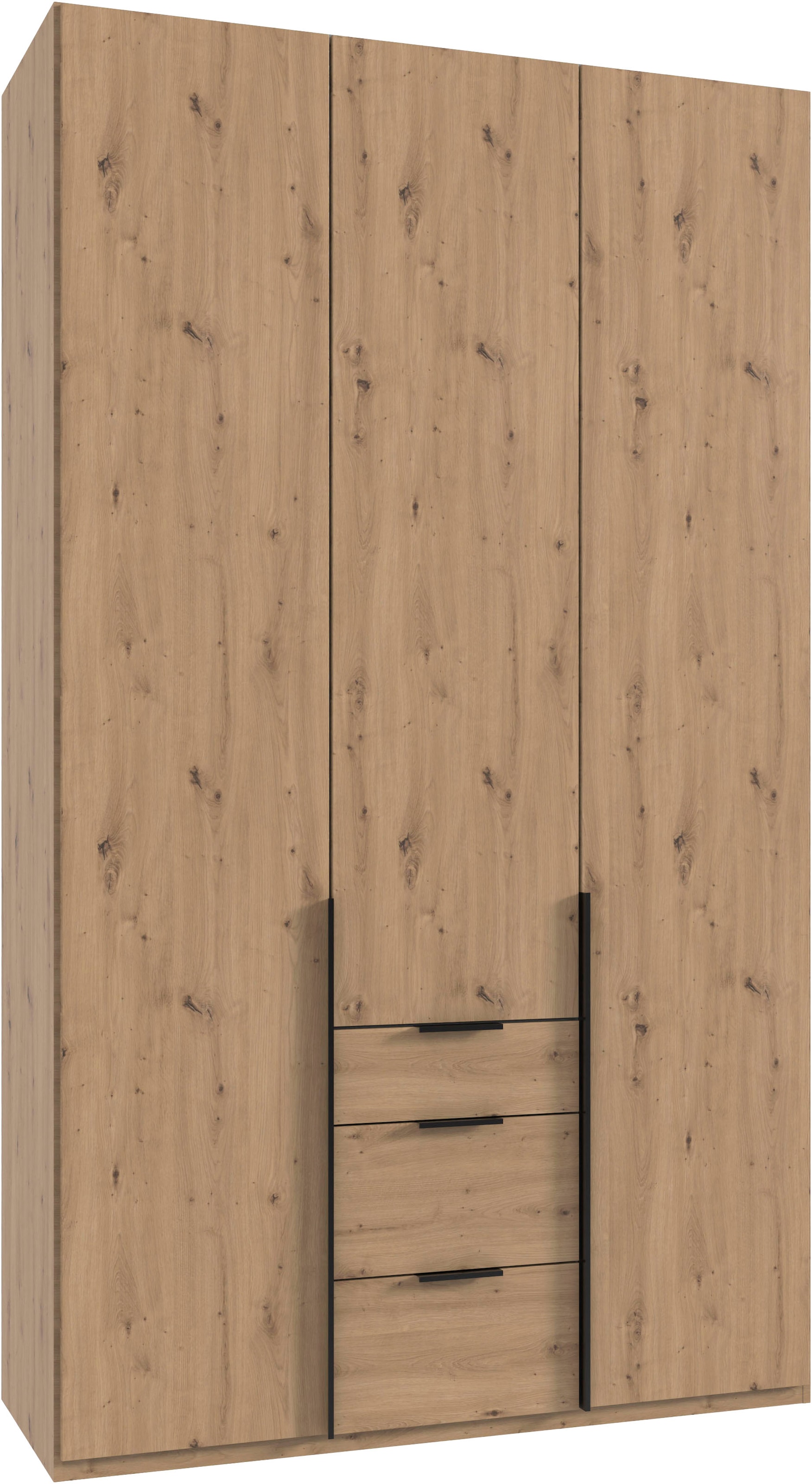 Wimex Drehtürenschrank "Mugano" mit langen oder kurzen Griffen aus Metall, günstig online kaufen