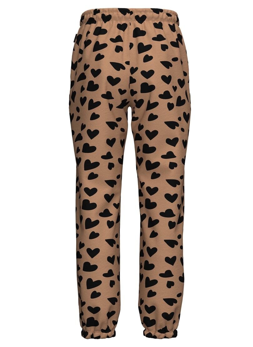 Trigema Jerseyhose »TRIGEMA Jogginghose mit Kordelzug und Herzmuster«
