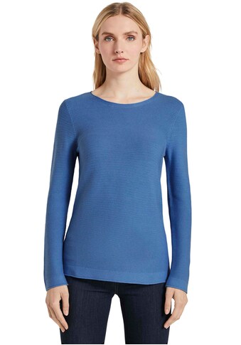 TOM TAILOR Strickpullover, in Streifen Stuktur kaufen TOM TAILOR Strickpullover, in Streifen Stuktur kaufen