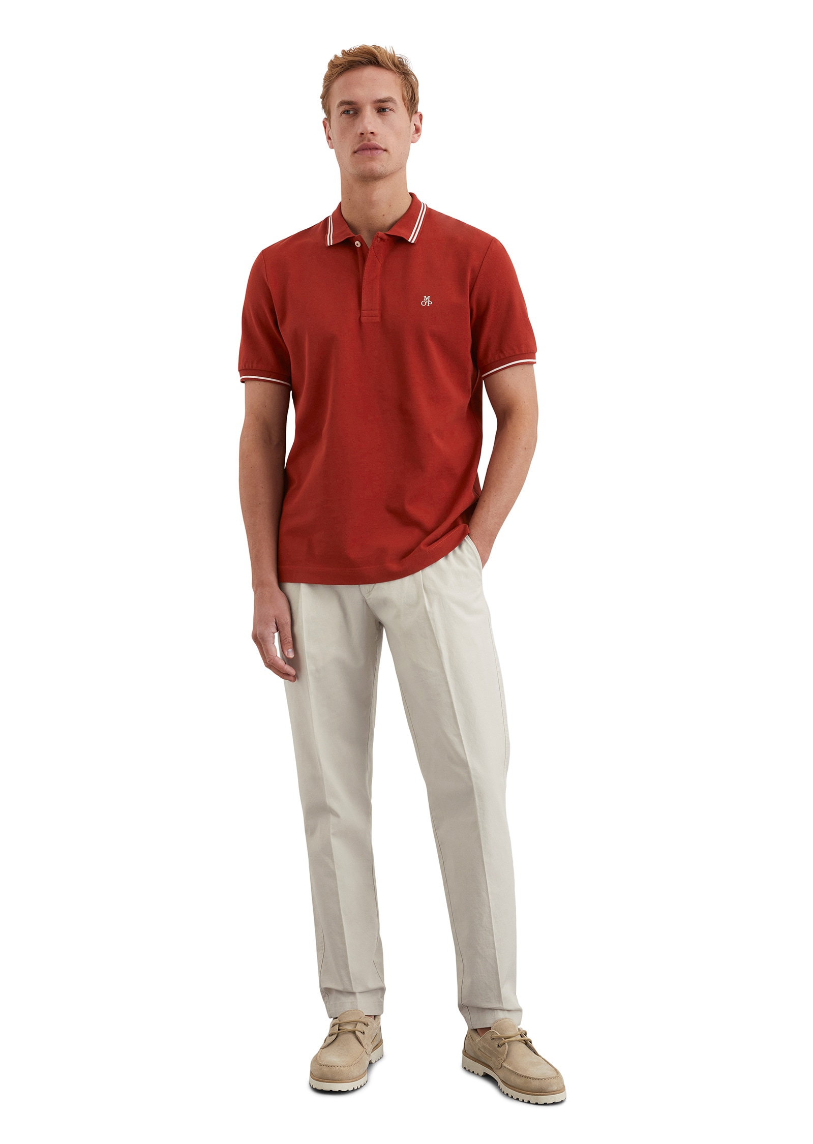 Marc O'Polo Poloshirt »aus reiner Bio-Baumwolle«