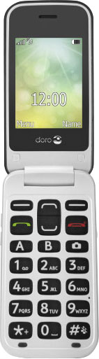 Klapphandy »2424«, anthrazit, 6,1 cm/2,4 Zoll, 3 MP Kamera