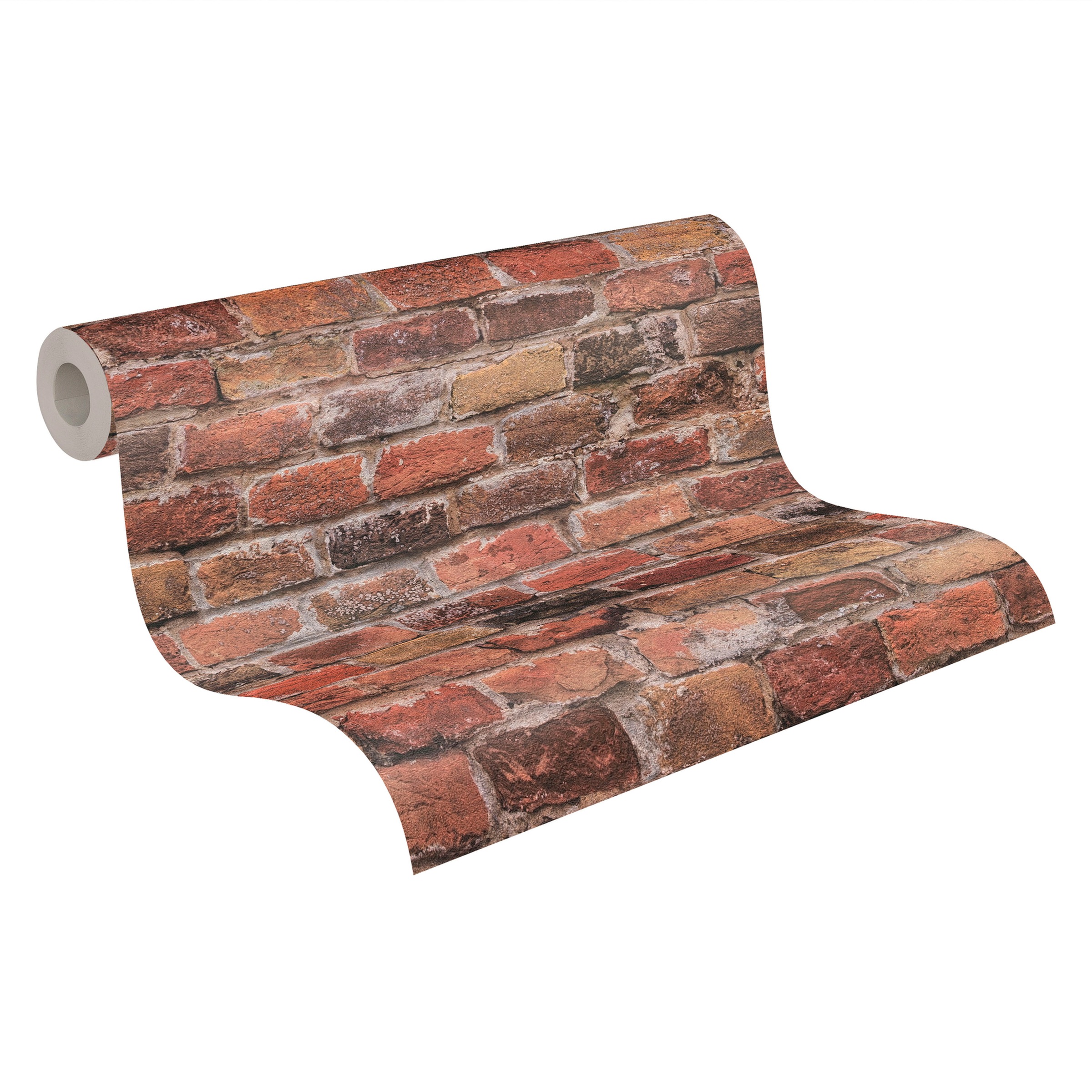 A.S. Création Vliestapete »Bricks & Stones Steinoptik«, matt-gemustert-neutral, Tapete Stein Tapeten Wohnzimmer Schlafzimmer Küche modern Design Optik