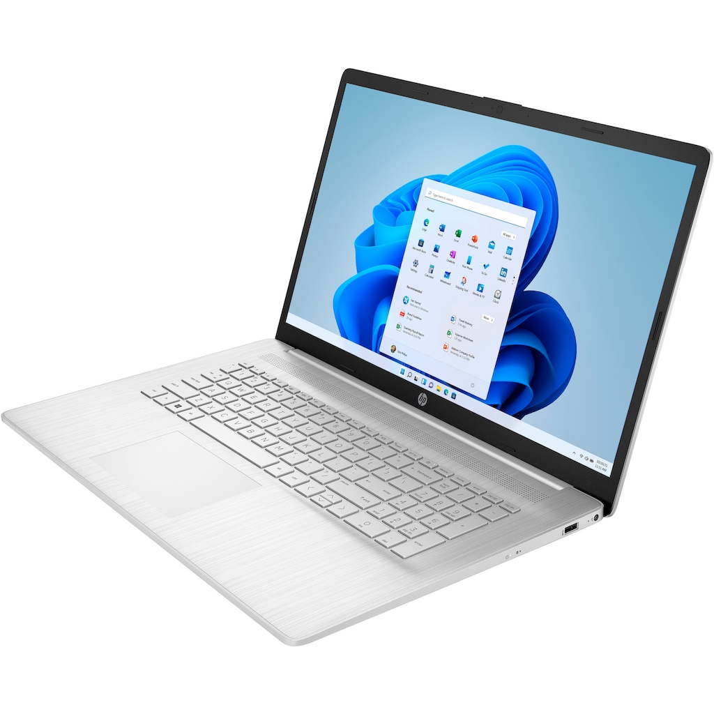 HP Business-Notebook »17" Laptop, Full HD IPS-Display, 8 GB RAM, Windows 11 Home,«, 43,9 cm, / 17,3 Zoll, AMD, Ryzen 5, Radeon Graphics, 512 GB SSD, 17-cp0252ng