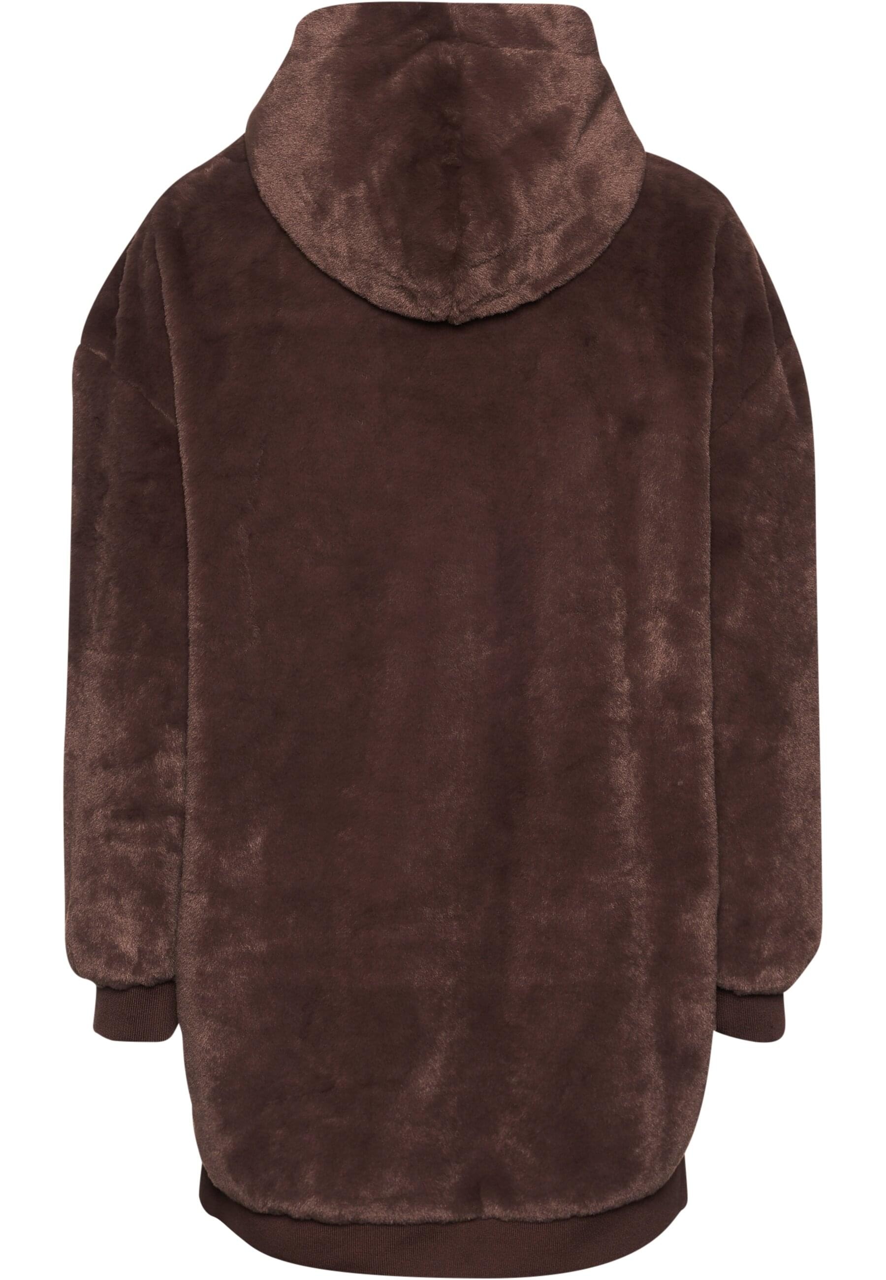 Karl Kani Shirtkleid »Karl Kani Damen KW234-039-2 KK Varsity Vegan Fur Hoodie Dress«, (1 tlg.)