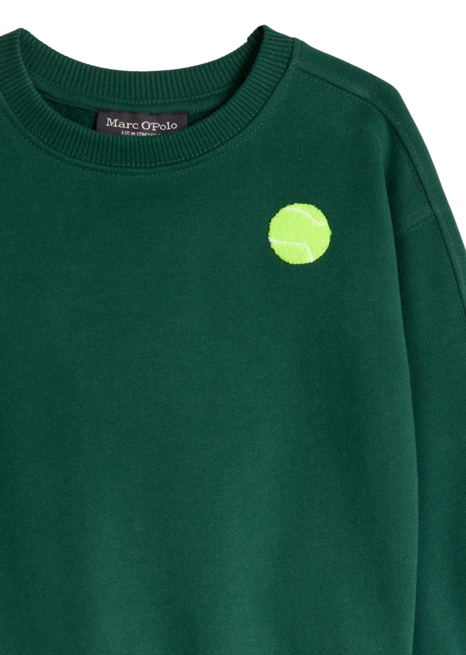 Marc O'Polo Sweatshirt »mit beidseitigen Tennisball-Highlights«
