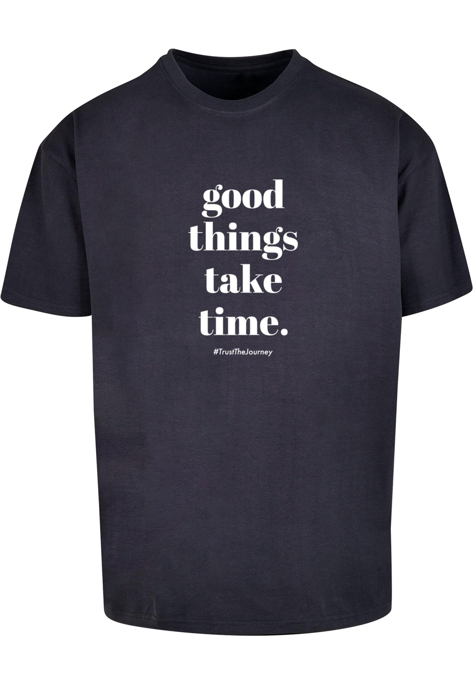 Merchcode T-Shirt "Merchcode Herren Good Things Take Time Heavy Oversize Te günstig online kaufen