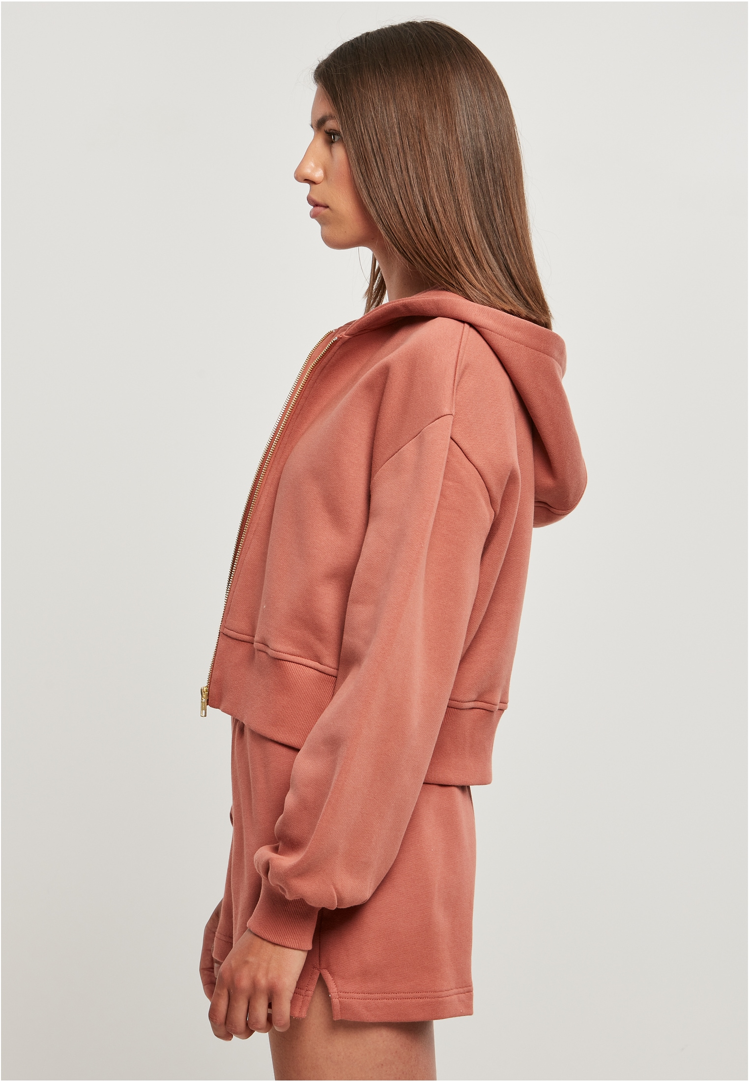 URBAN CLASSICS Sweatjacke »Damen Jacket«, (1 tlg.) kaufen Oversized für Short BAUR Ladies | Zip