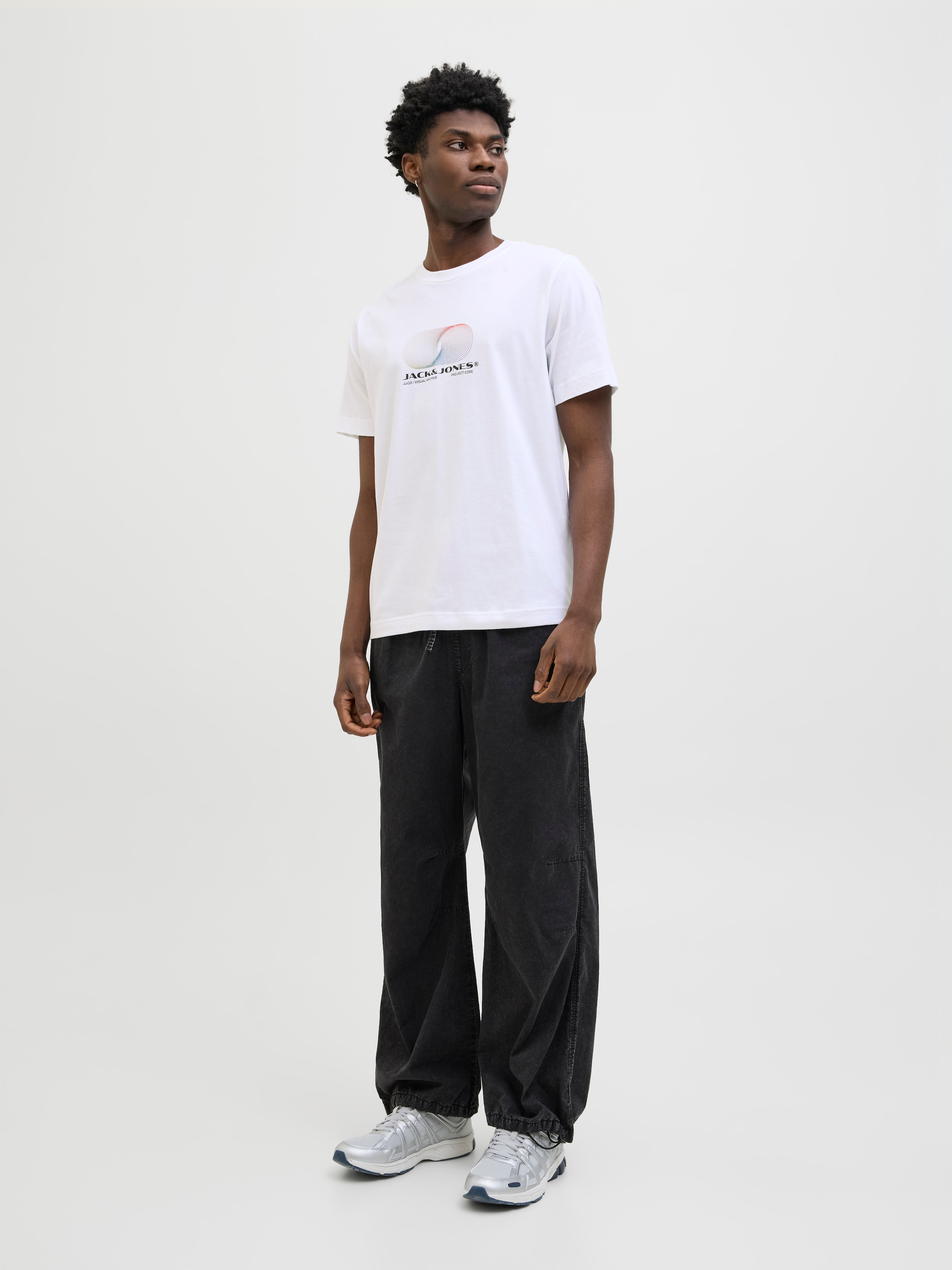 Jack & Jones Print-Shirt »JCOCALMA TEE SS CREW NECK FST«, mit Frontprint