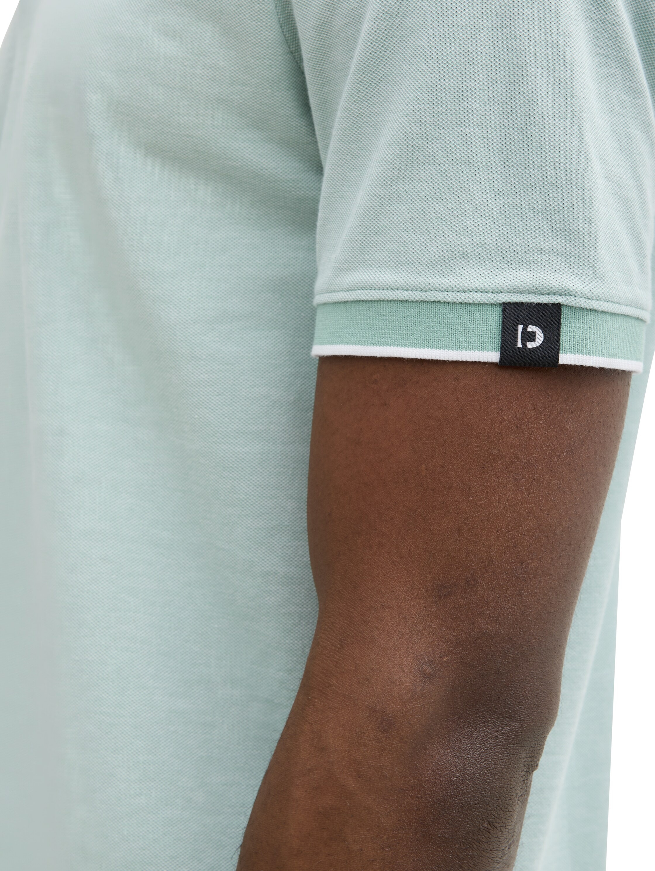 Thumbnail - TOM TAILOR Denim Poloshirt, mit Kontrastdetails