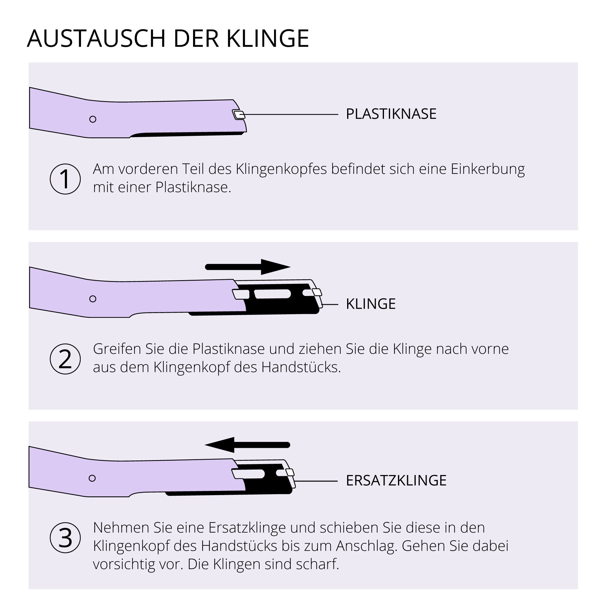 AILORIA Augenbrauenrasierer »Augenbrauen- und Gesichtspflege-Set VISAGIQUE«