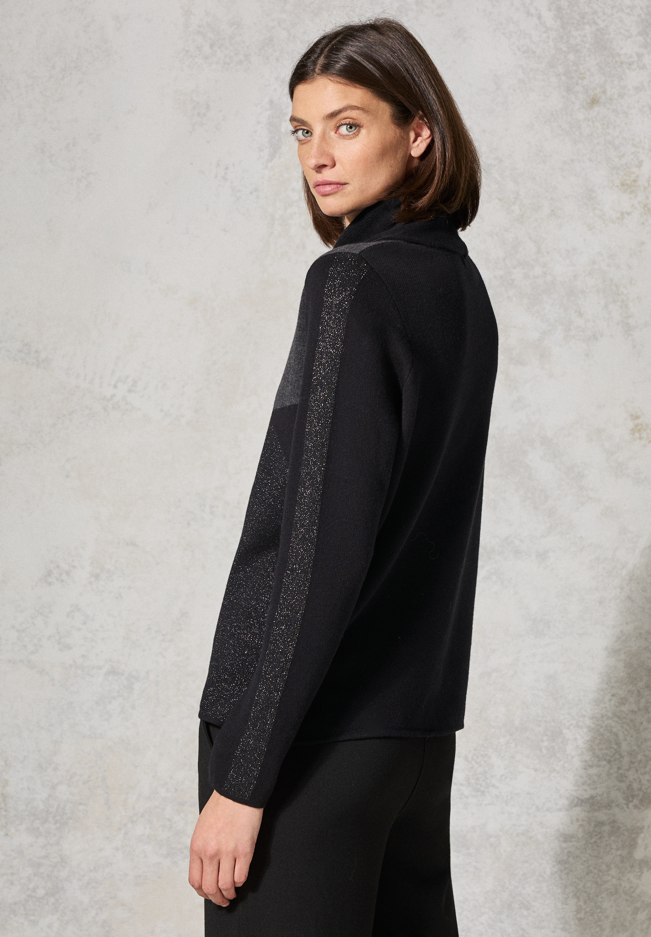 Cecil Strickpullover, mit Seitlichen Einschlitzen am Saum