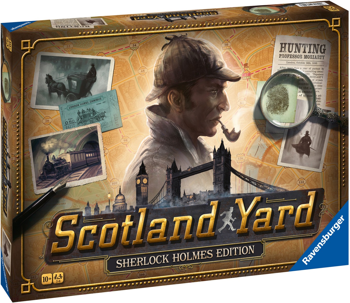 Ravensburger Spiel »Scotland Yard - als Sherlock Holmes Variante«, Made in Europe, FSC® - schützt Wald - weltweit