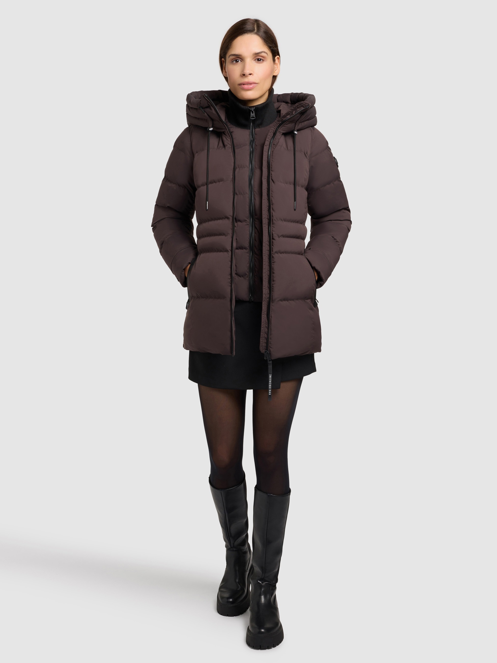 khujo Steppjacke "MATLA" mit Kapuze günstig online kaufen