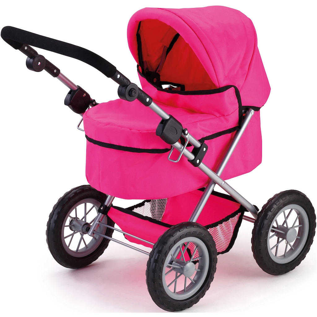 Bayer Puppenwagen »Trendy, pink«, mit Wickeltasche