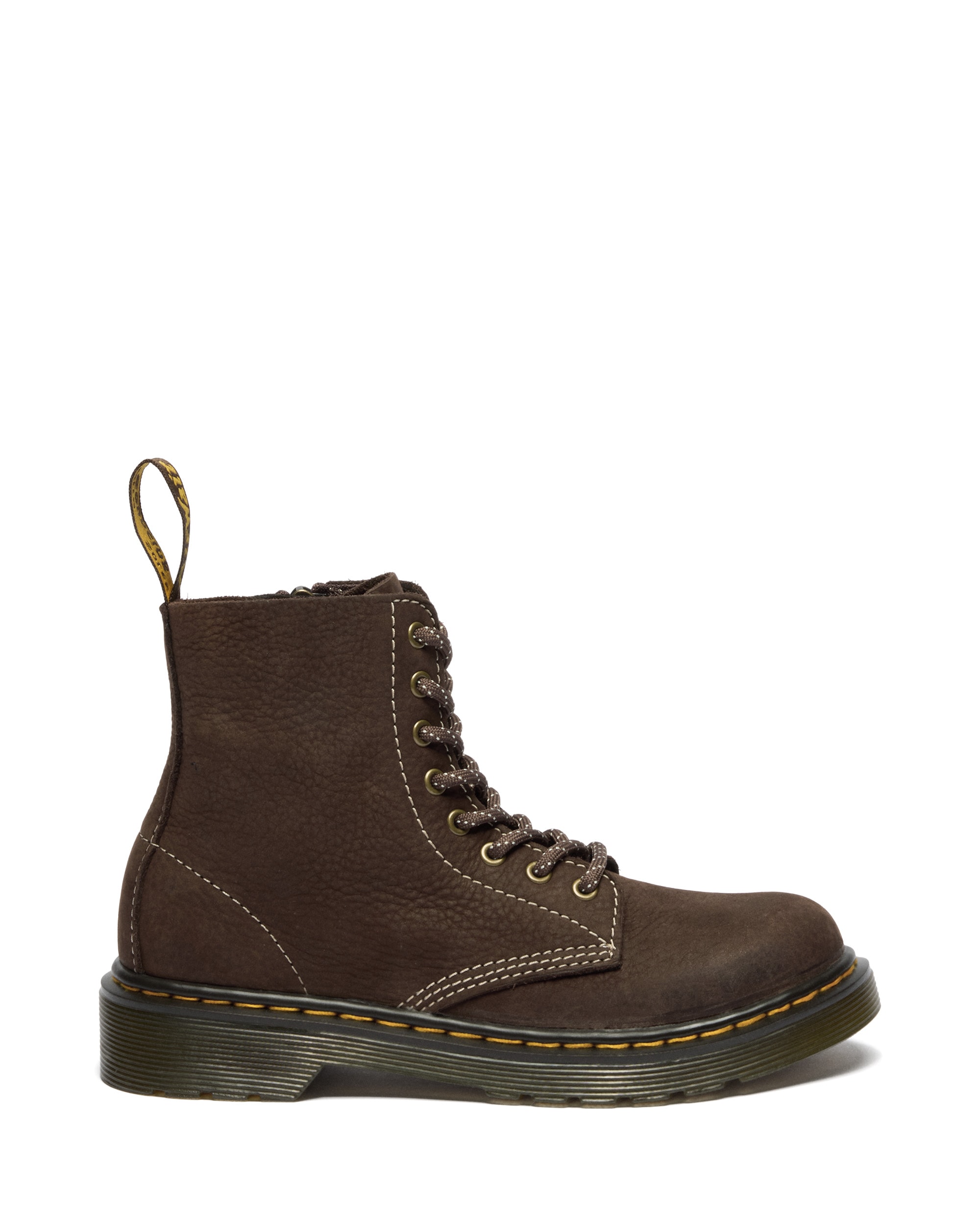 DR. MARTENS Schnürstiefel »8 Eye Boot ROMARIO«  Kinderschuh, Freizeitstiefel mit zusätzlichem Innenreißverschluss