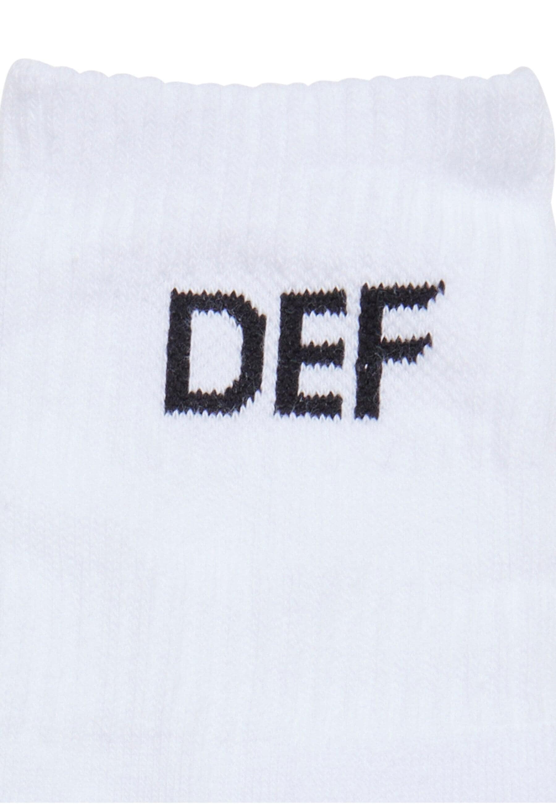 DEF Basicsocken »DEF Damen DEF 3-Pack Socks Black«, (1 Paar)