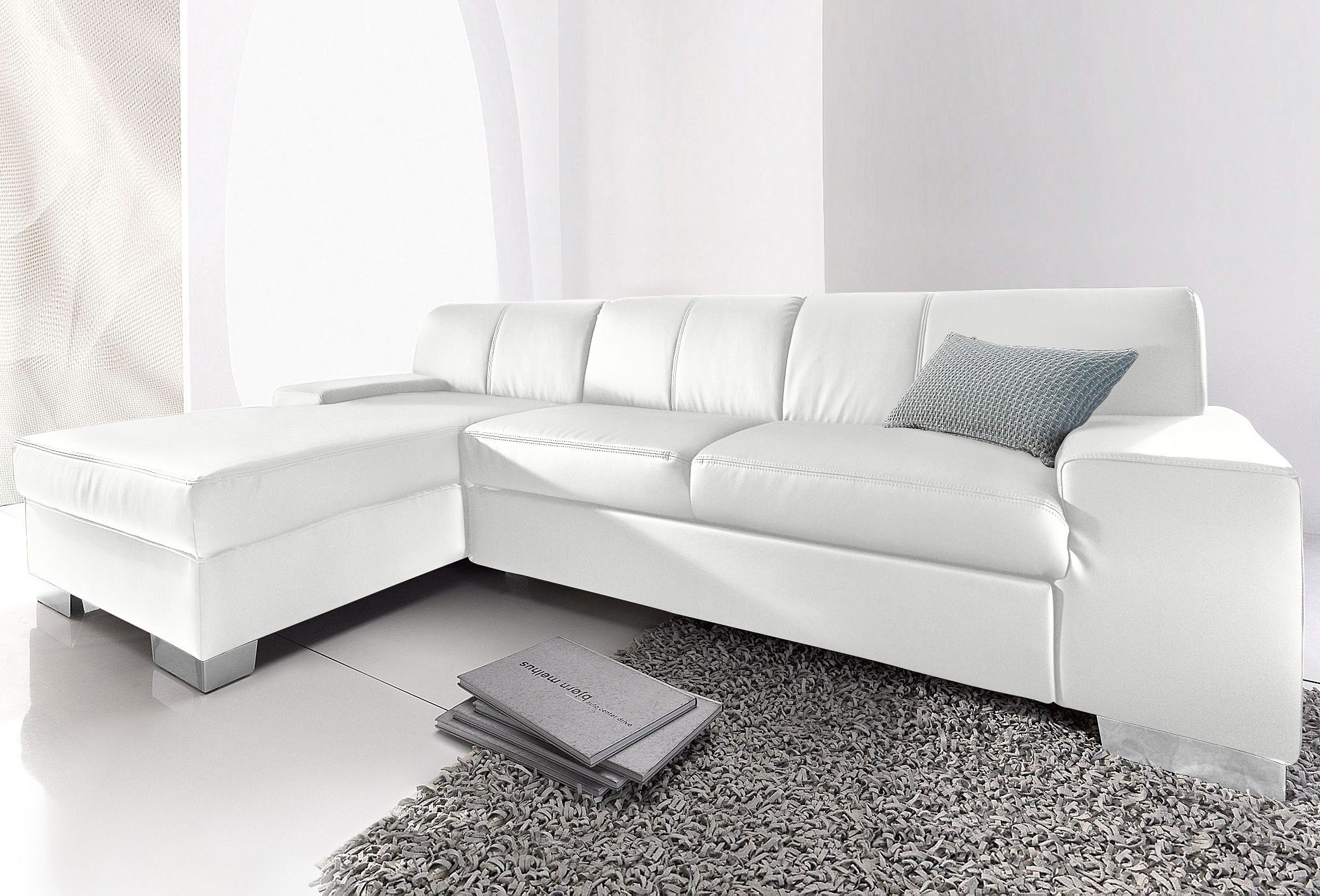DOMO collection Ecksofa "Star, zeitlose Formensprache, elegante Optik, Brei günstig online kaufen