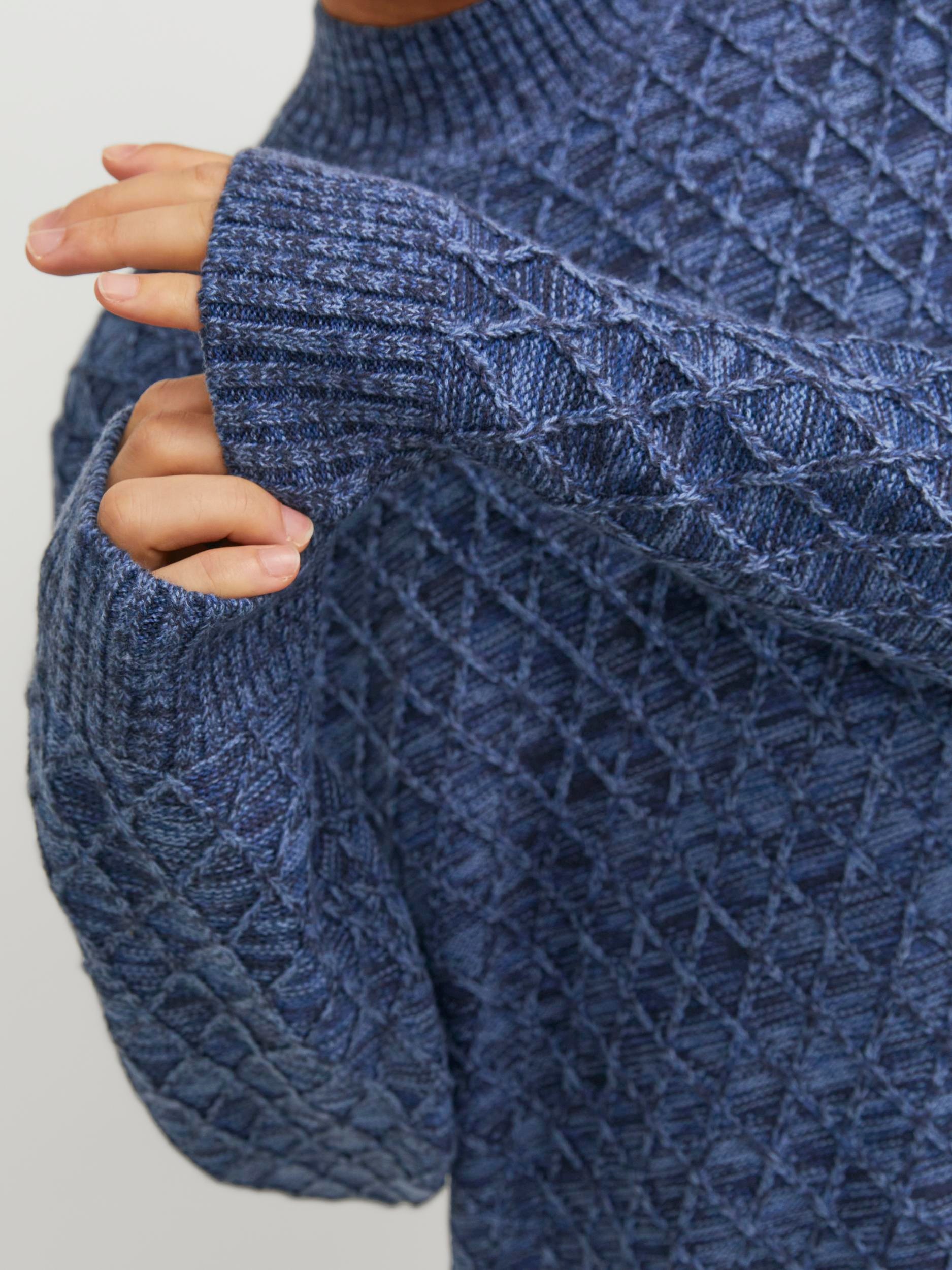 Jack & Jones Stehkragenpullover »JPRCCZIGGI KNIT MOCK NECK LN«
