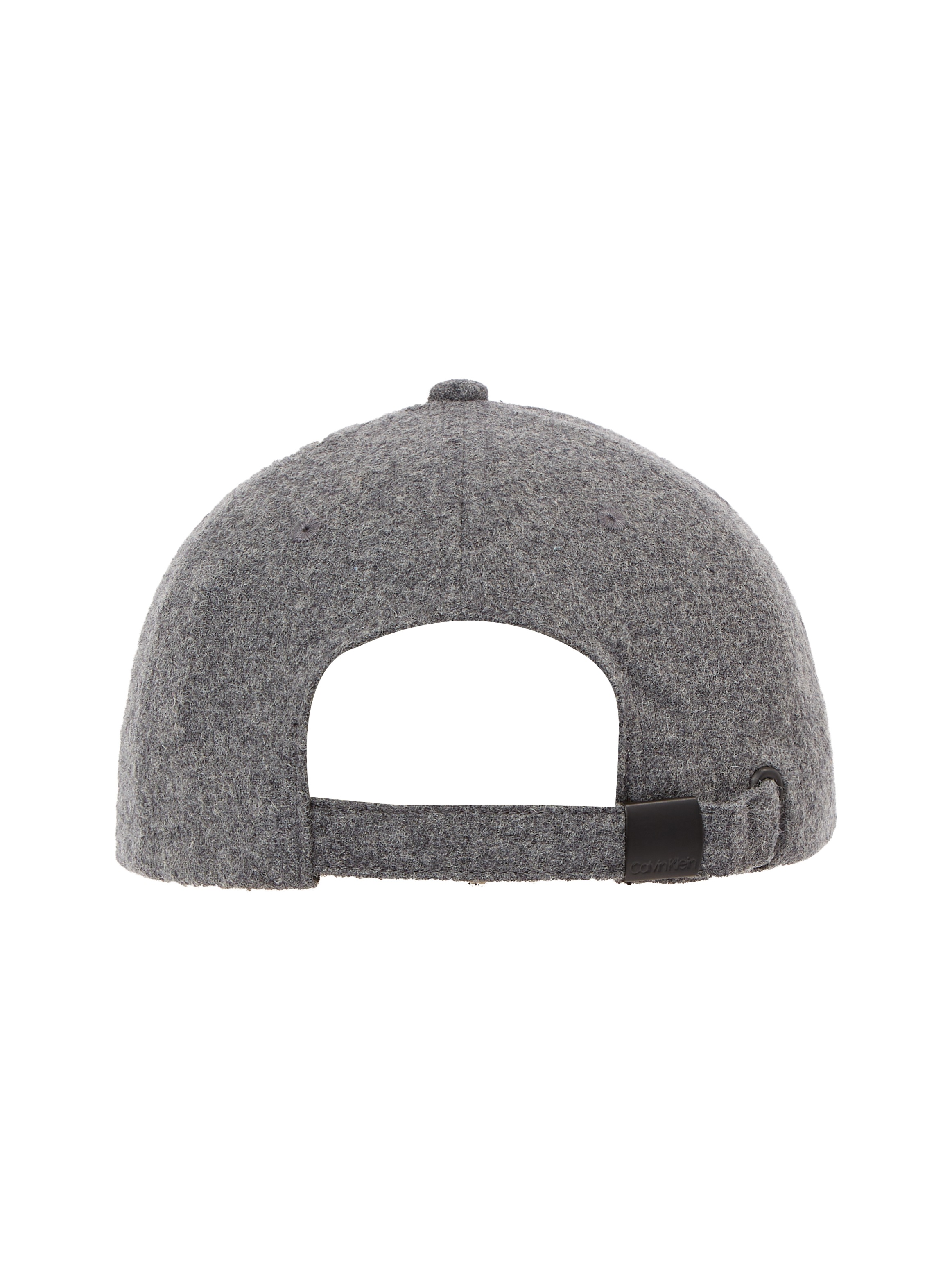 Calvin Klein Baseball Cap »WOOL BB CAP«, mit Logopatch aus Leder, unisex