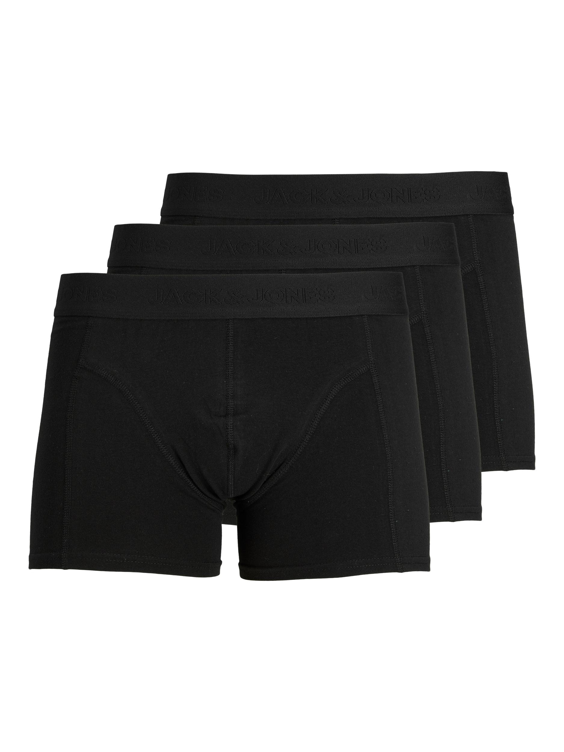 Jack & Jones Trunk "JACWAISTBAND TRUNKS 3 PACK NOOS", (Packung, 3 St., 3er-Pack)