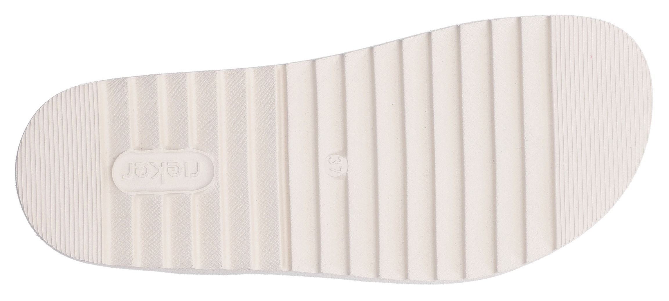 Rieker Plateausandale  Plateausandale, Sommerschuh mit Klett