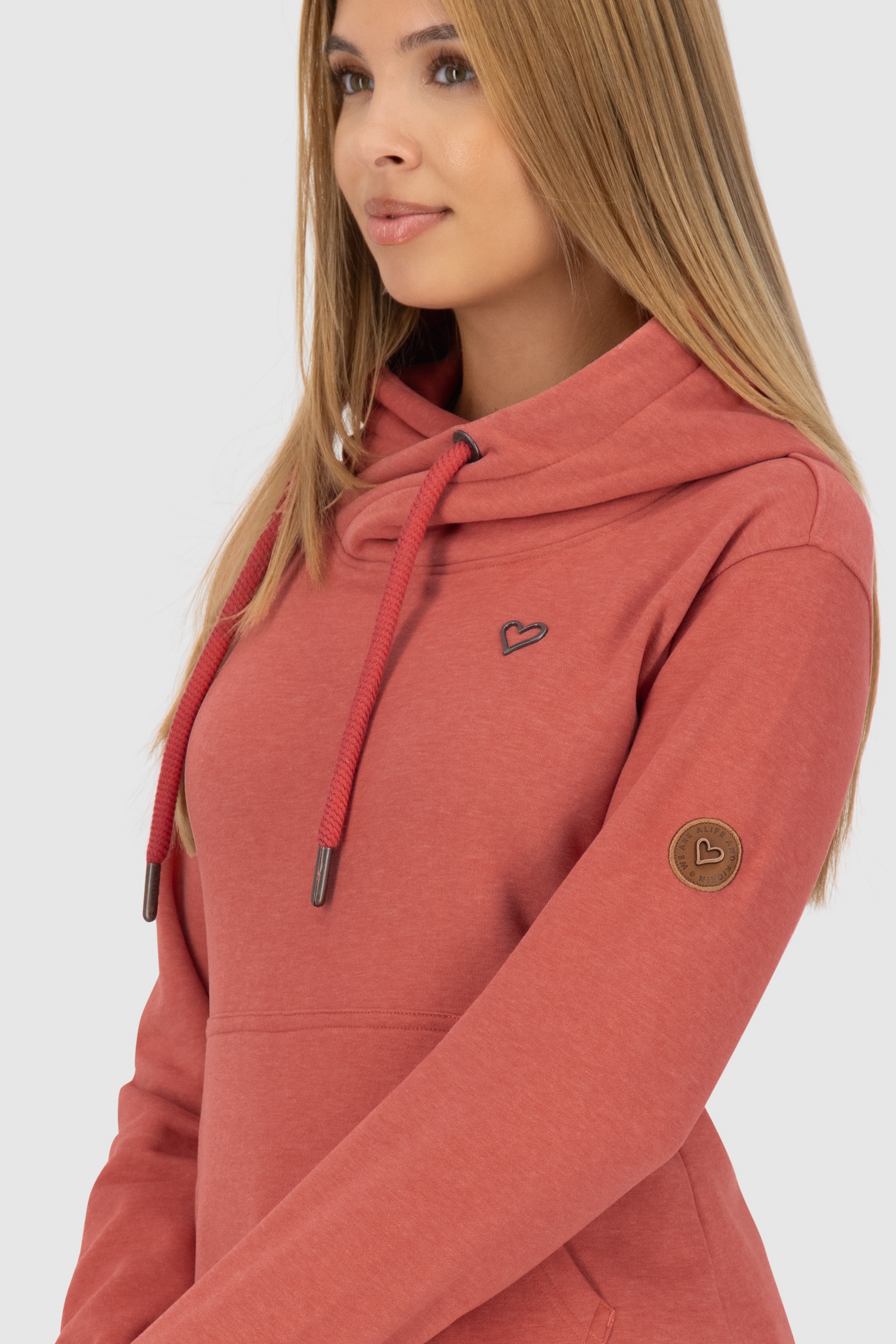 Alife & Kickin Kapuzensweatshirt »Damen SarahAK A«, Hoodie Kapuzenpullover, Sweatshirt mit Kapuze und Kängurutasche