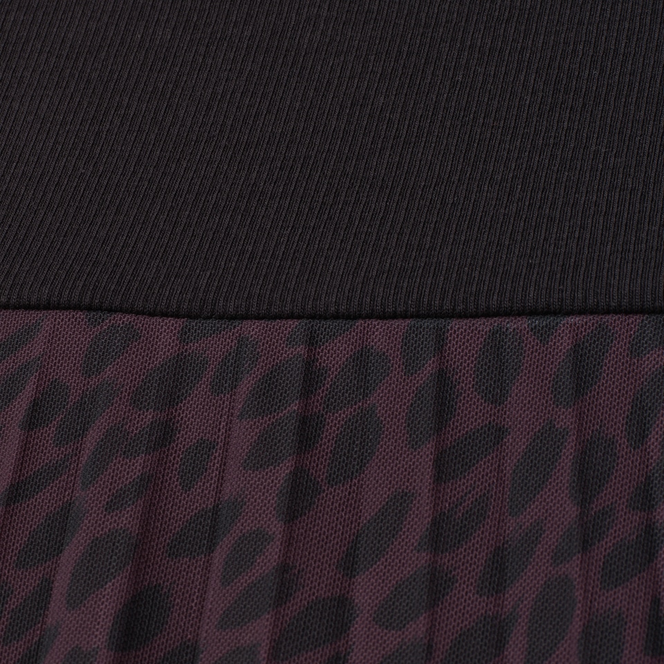 STREET ONE Maxikleid Ohne Taschen mit plissiertem Rockteil