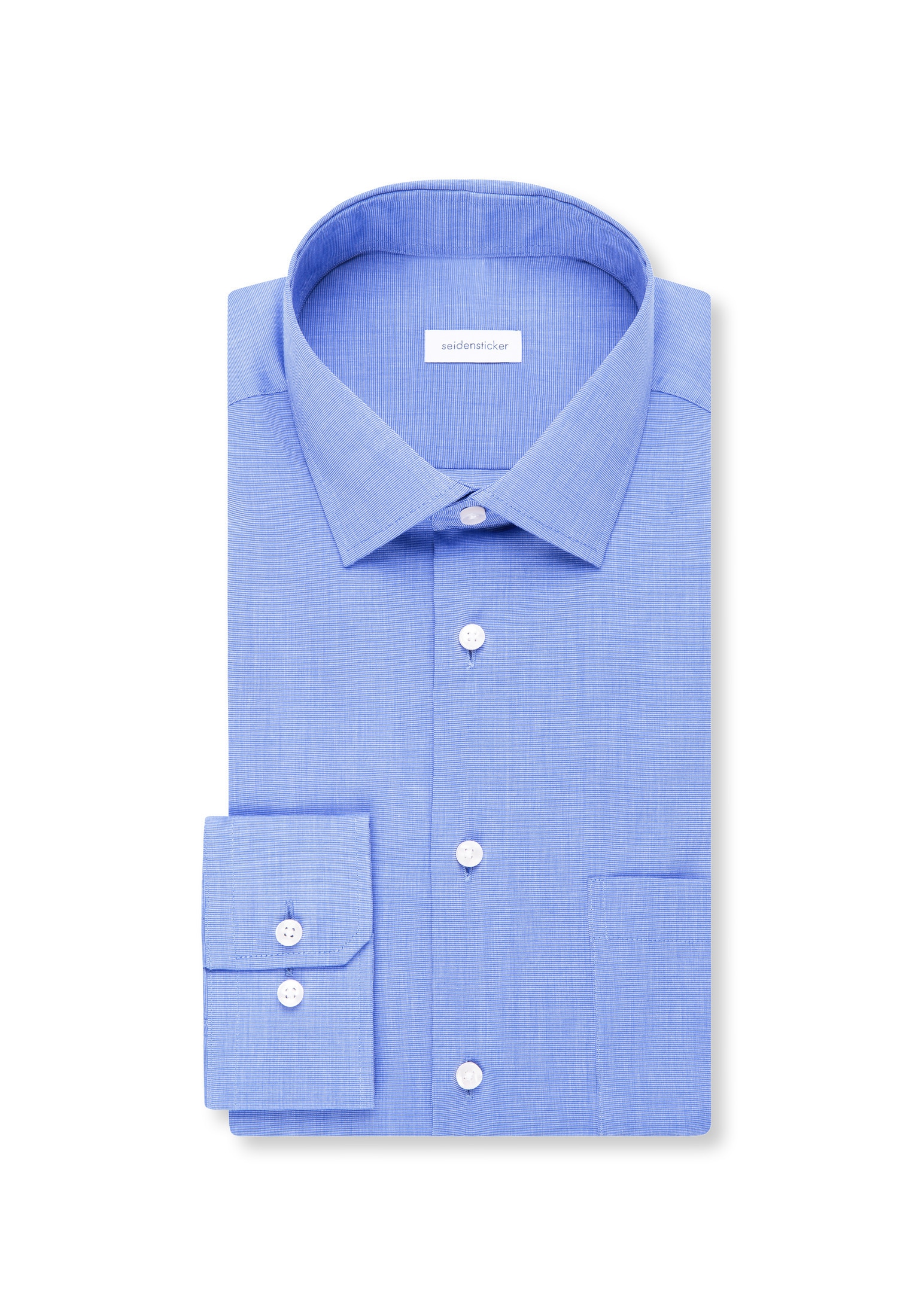 seidensticker Businesshemd »Schwarze Rose« Regular 1/1 Kentkragen Uni