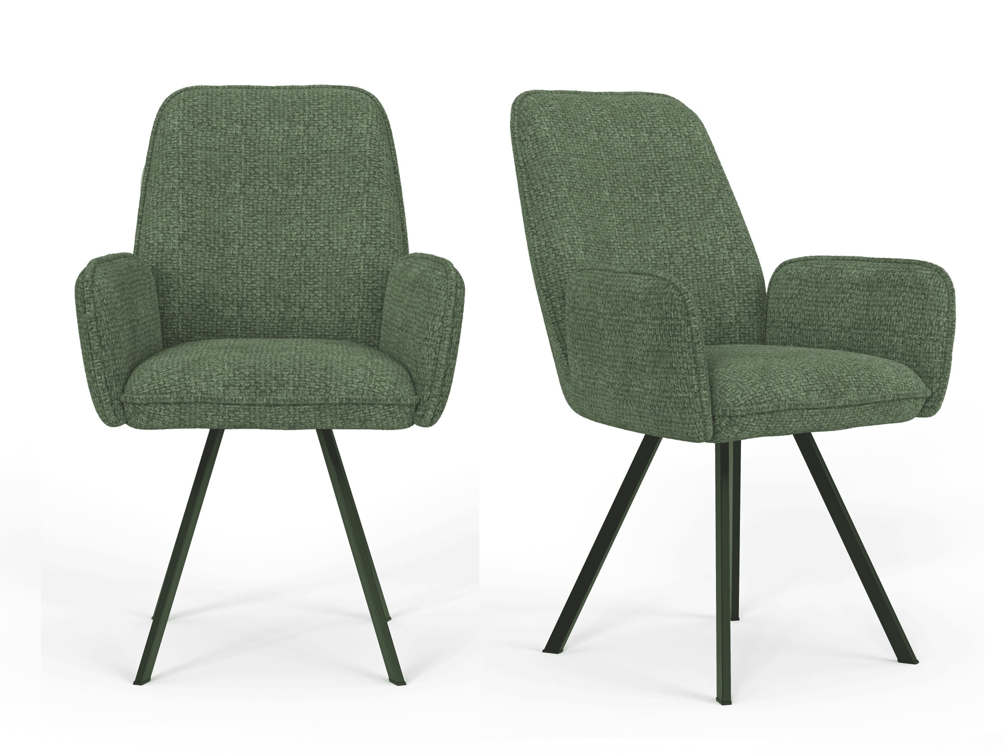 OTTO home Armlehnstuhl "Mily Esszimmerstuhl, Polstersessel, Wohnstuhl, Esss günstig online kaufen