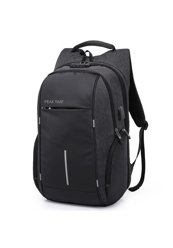 PEAK TIME Tagesrucksack »PT-304«, Cityrucksack mit praktischen Seitentaschen kaufen