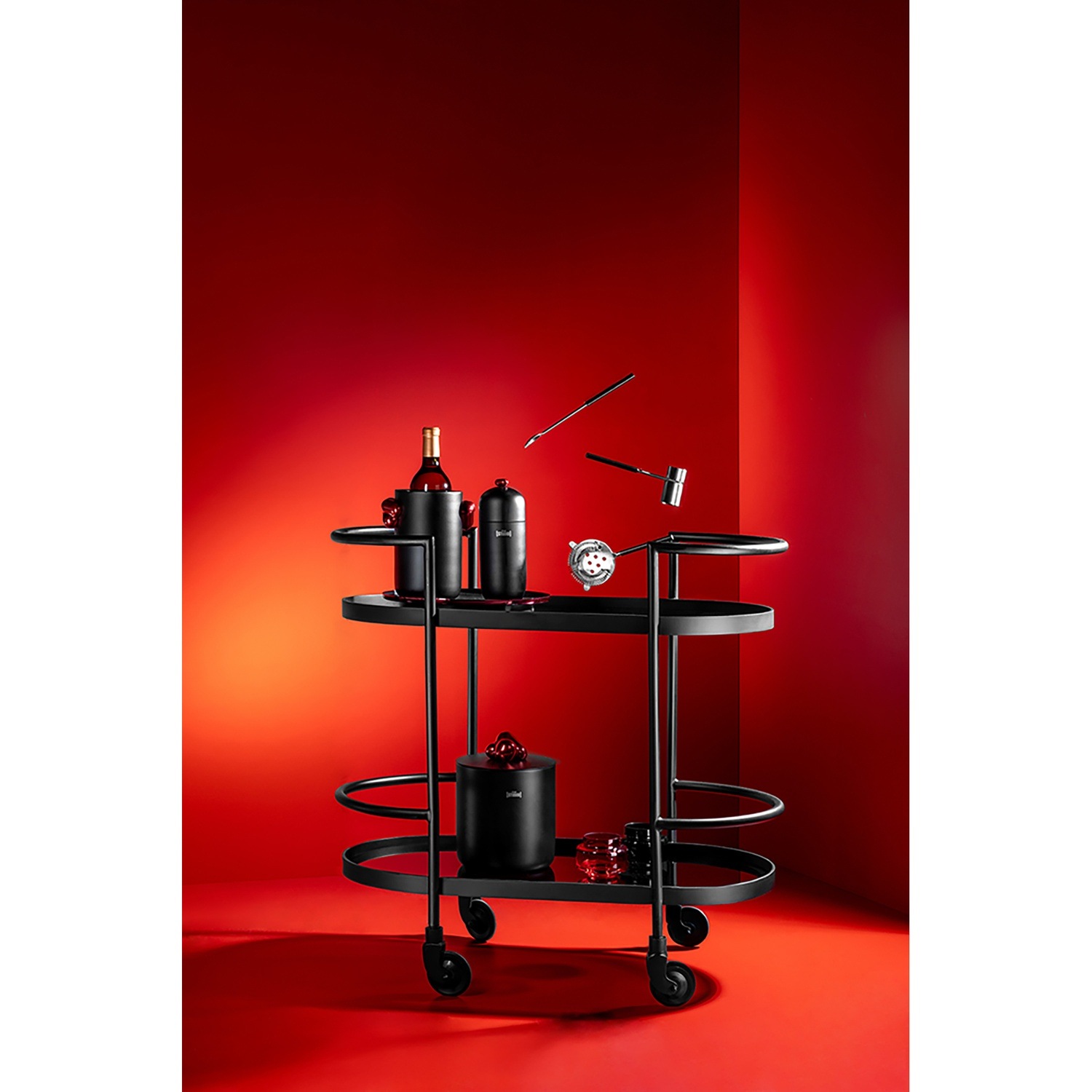 FINK STUDIO Cocktail-Set »ALL IN ONE« bestehend aus Sieb, Rührlöffel, Flaschenöffner, Barmaß