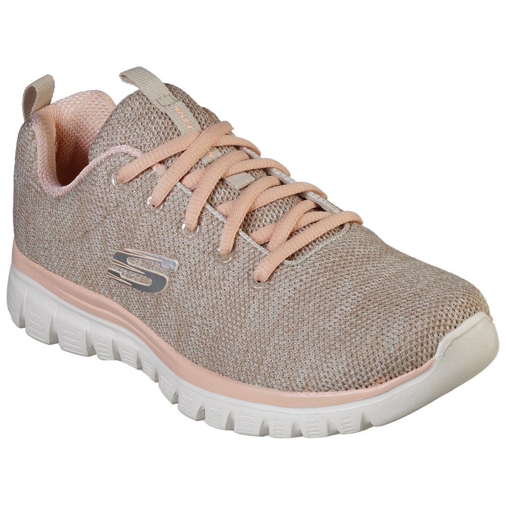 Skechers Sneaker »Graceful - Twisted Fortune«, mit Memory Foam, Freizeitschuh, Halbschuh, Schnürschuh